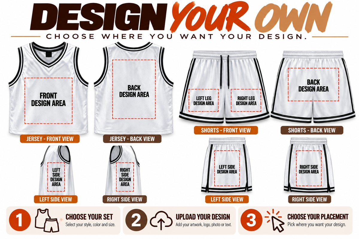 Design a Basketball jersey set
