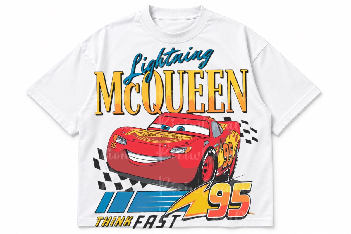 Kids Cars Boxy Fitted T-shirt