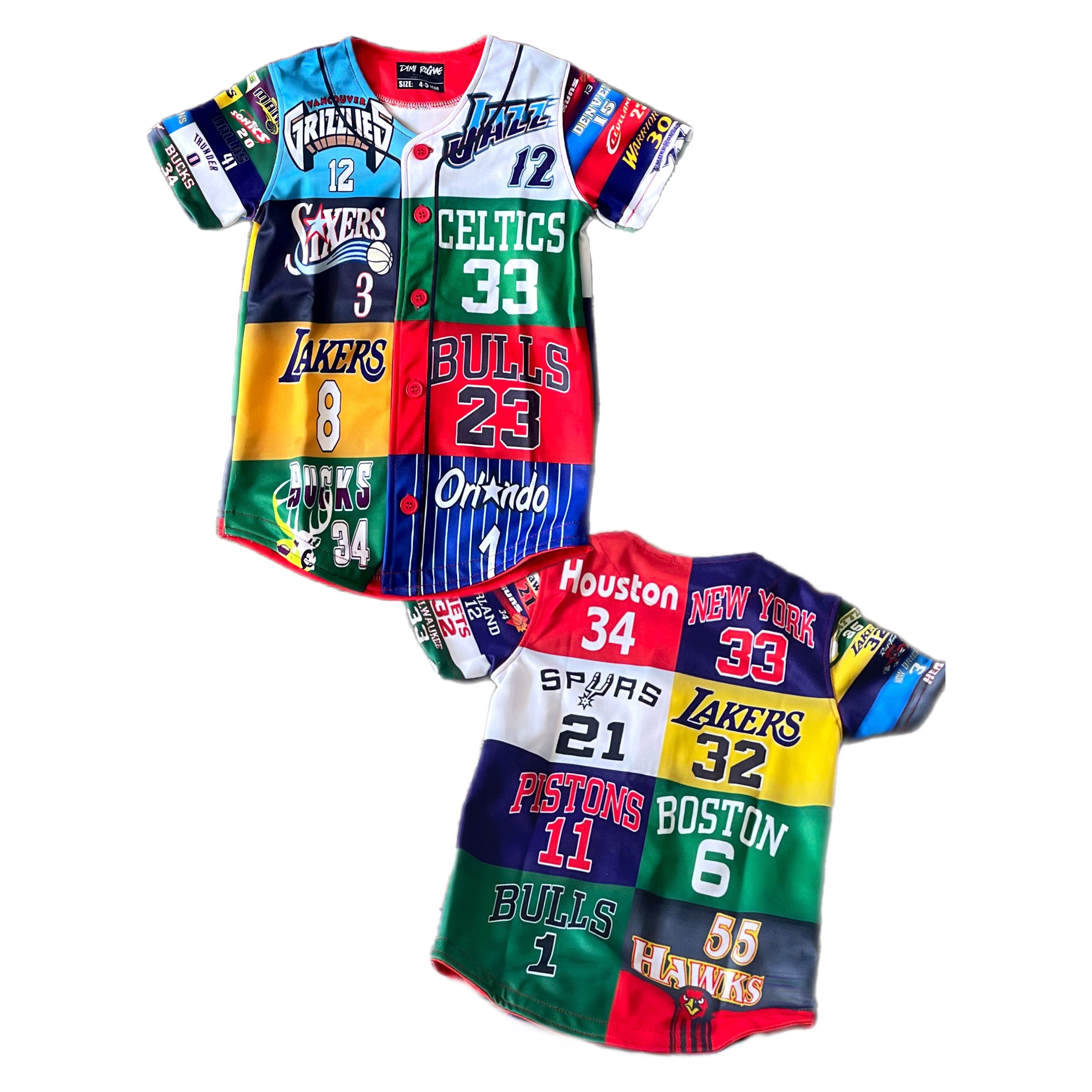 Kids Nba Baseball jersey