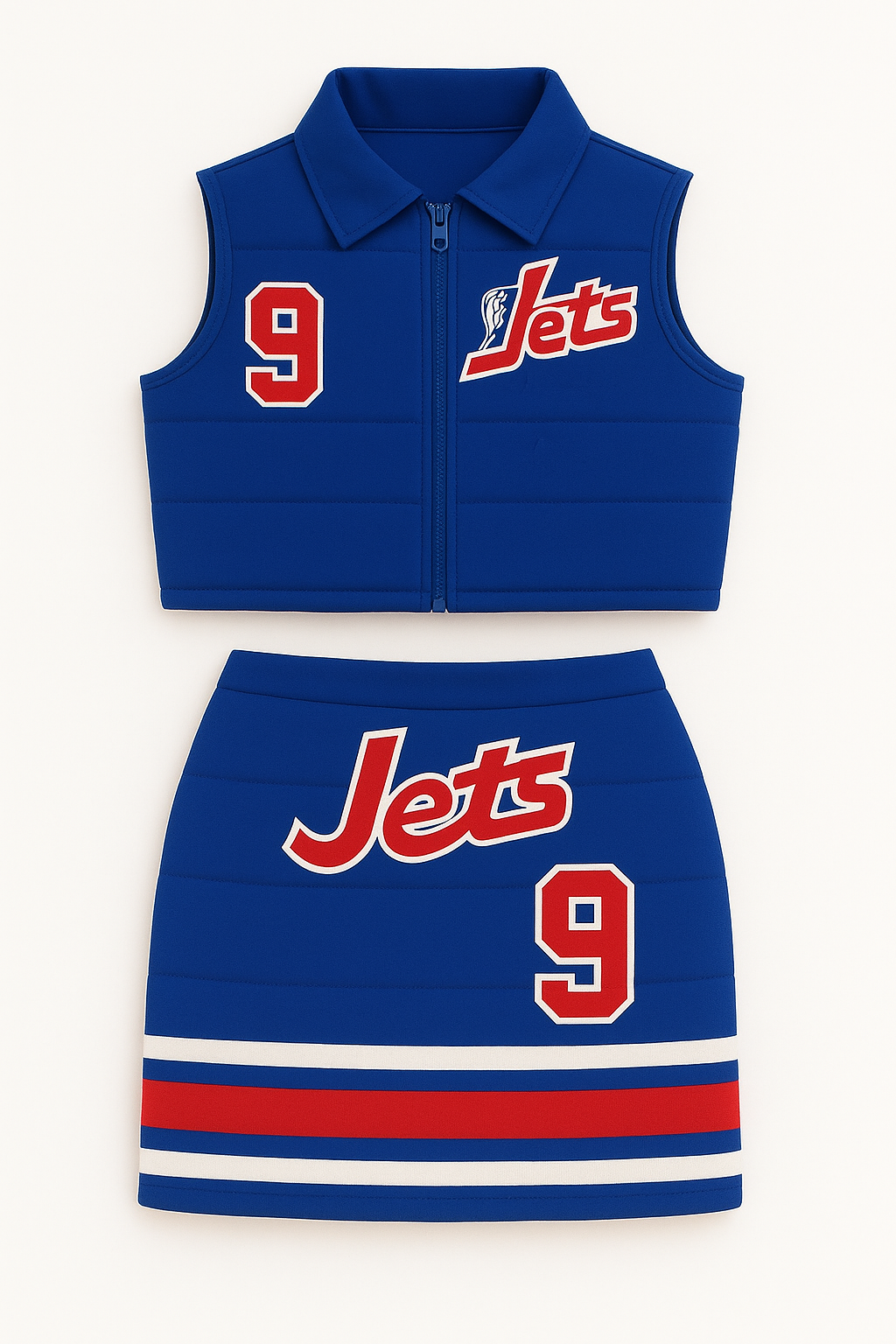 Kids jets Outfit – Vest & Skirt