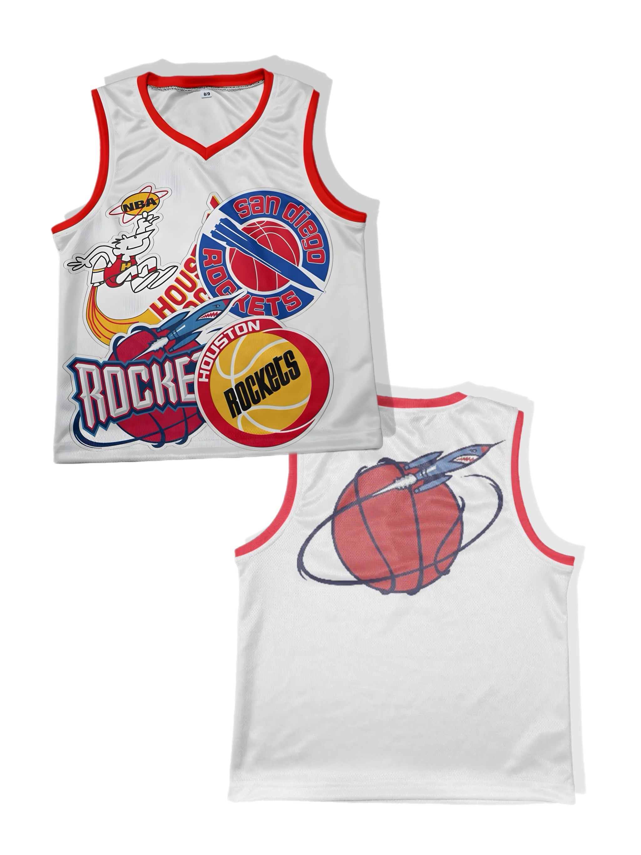 Kids Rockets basketball  jersey