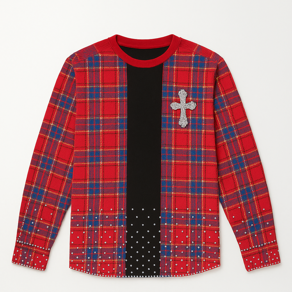 Kids Flannel shirt Tee