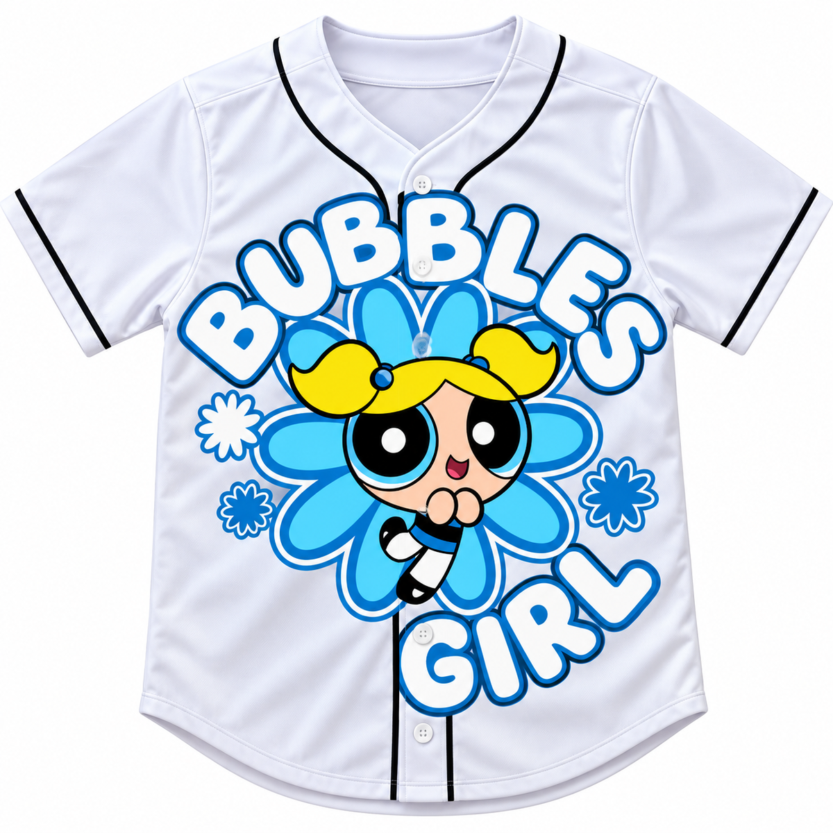 Kids Bubbles Baseball Jersey