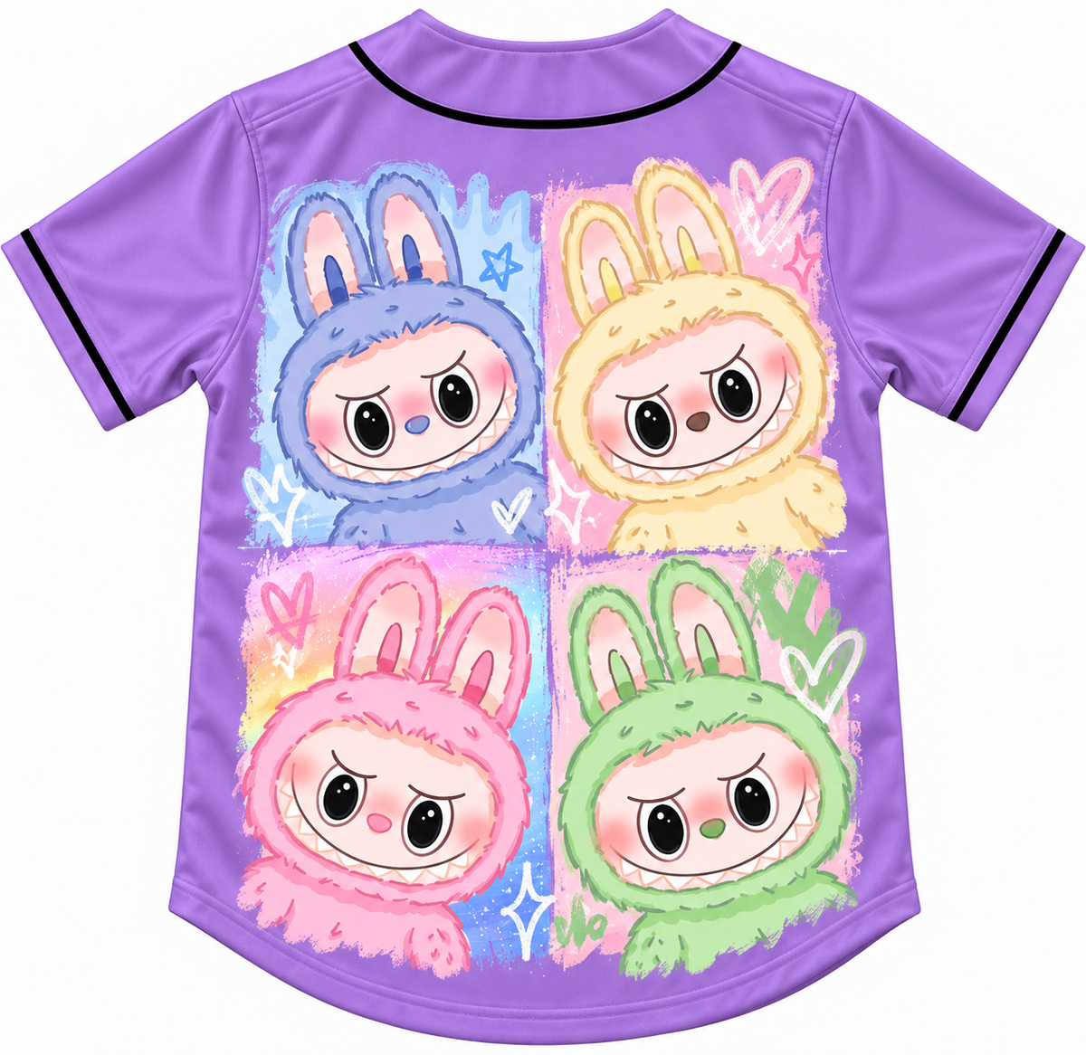 Kids Lububu Baseball Jersey