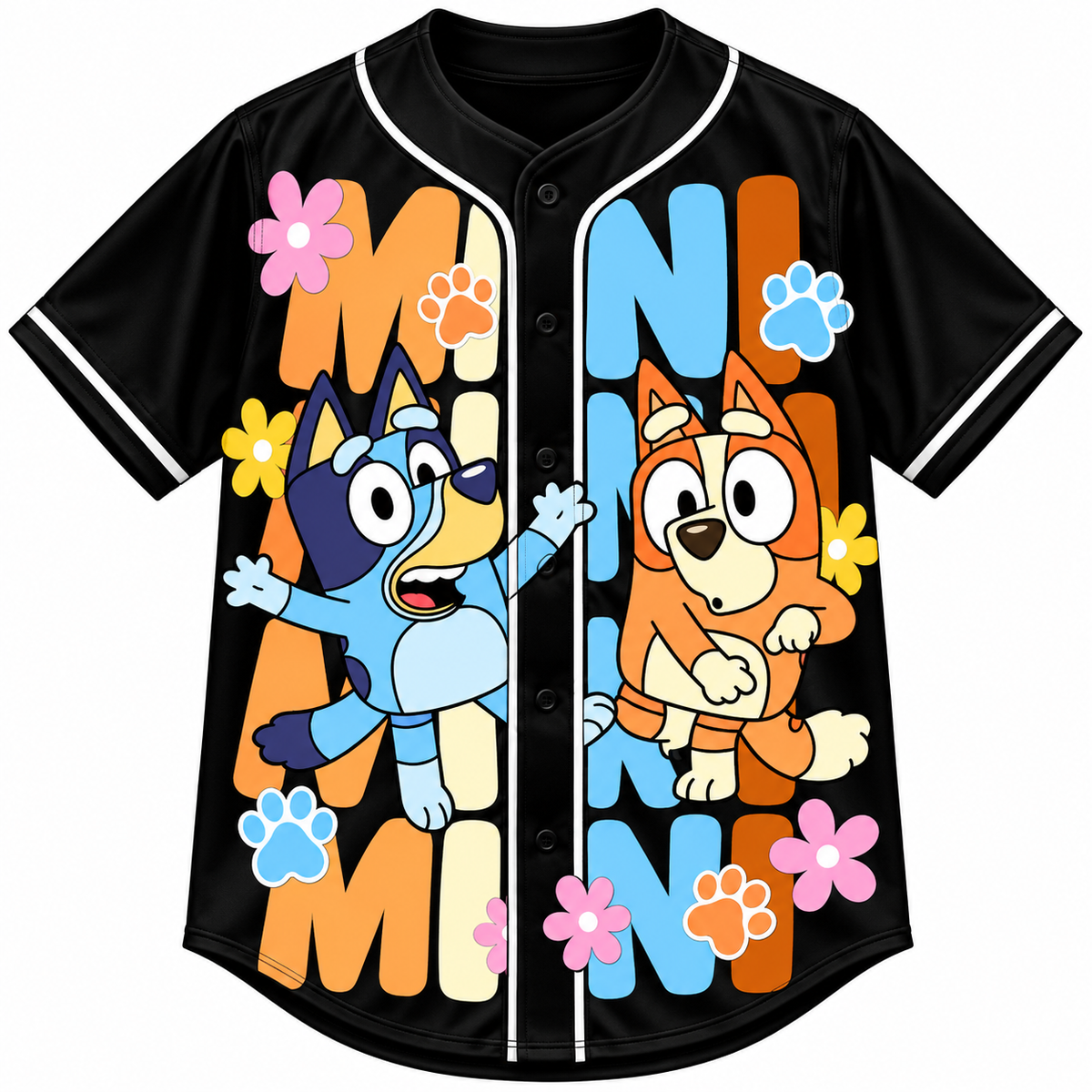 Kids Bluey Baseball Jersey