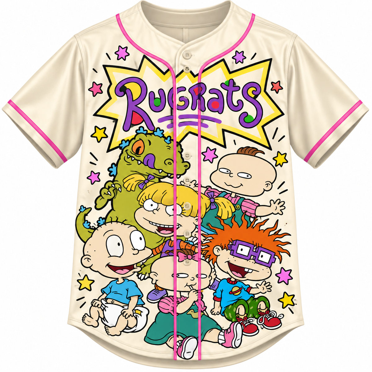 Kids Girls Rugrats Baseball Jersey