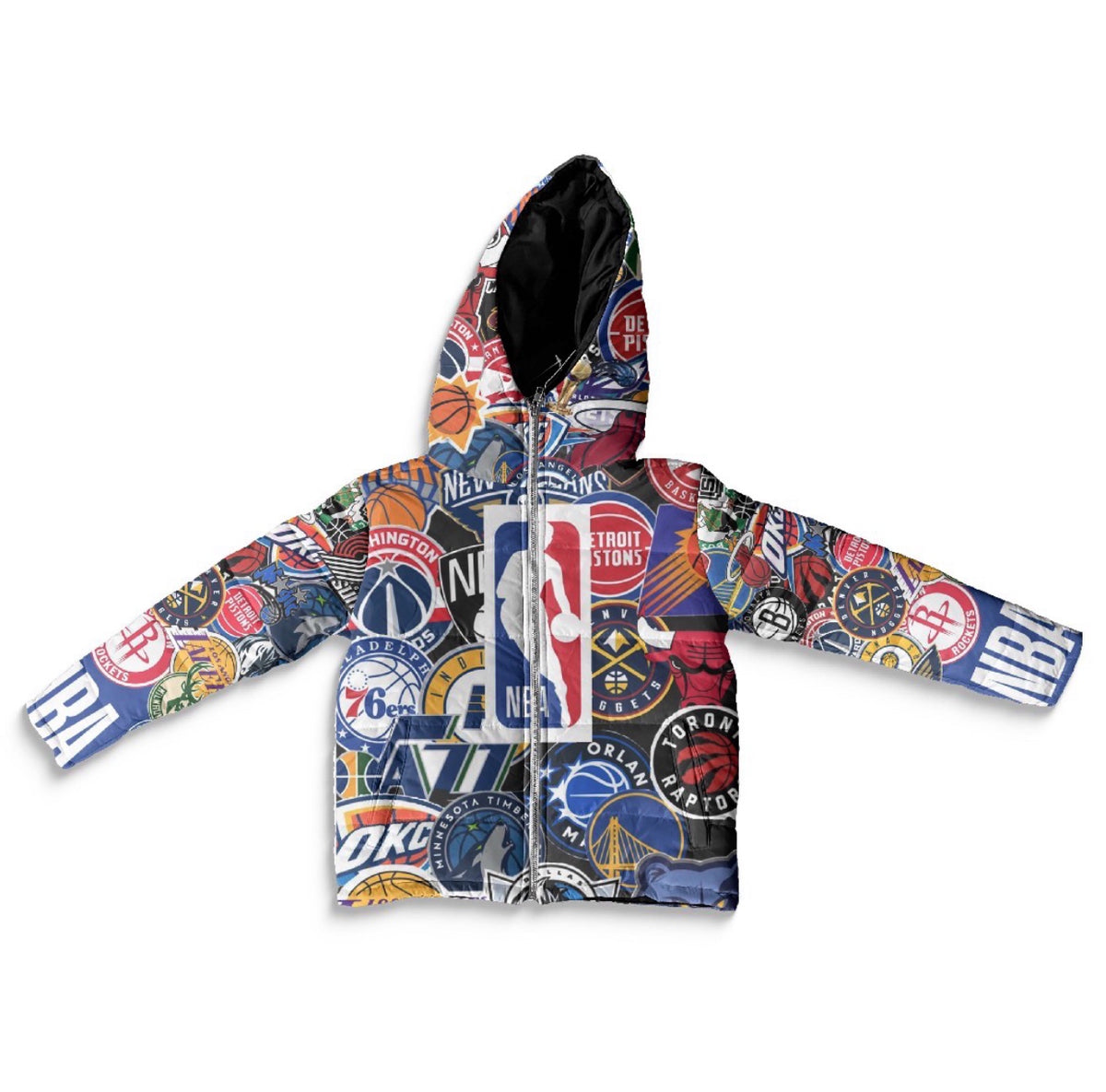 Kids i Love Basketball Puffer