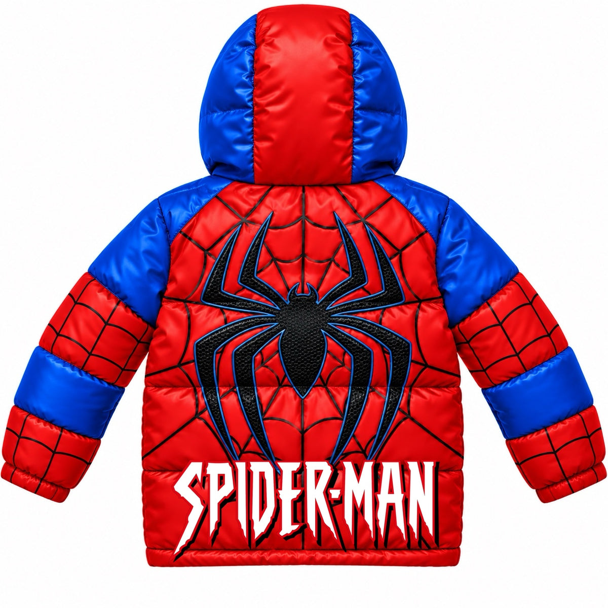 Kids Amazing Spidey Puffer Jacket