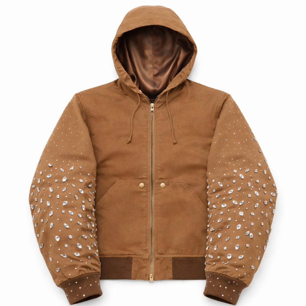 Brown Diamond Jacket