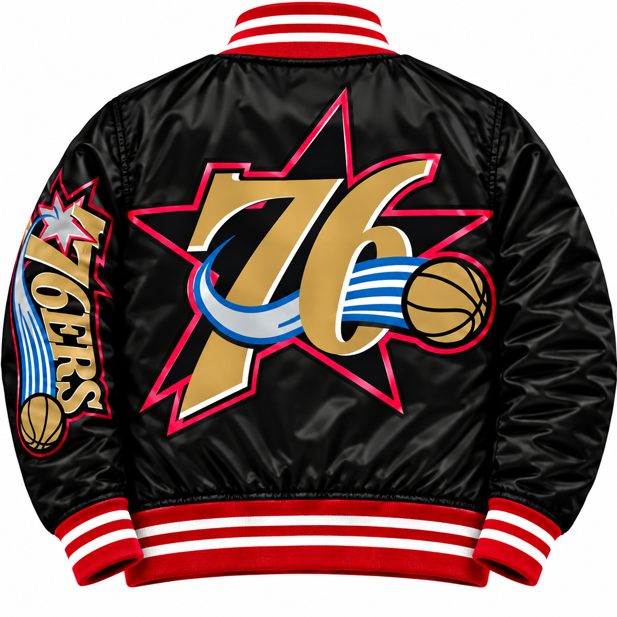 Kids Boys 76ers Bomber