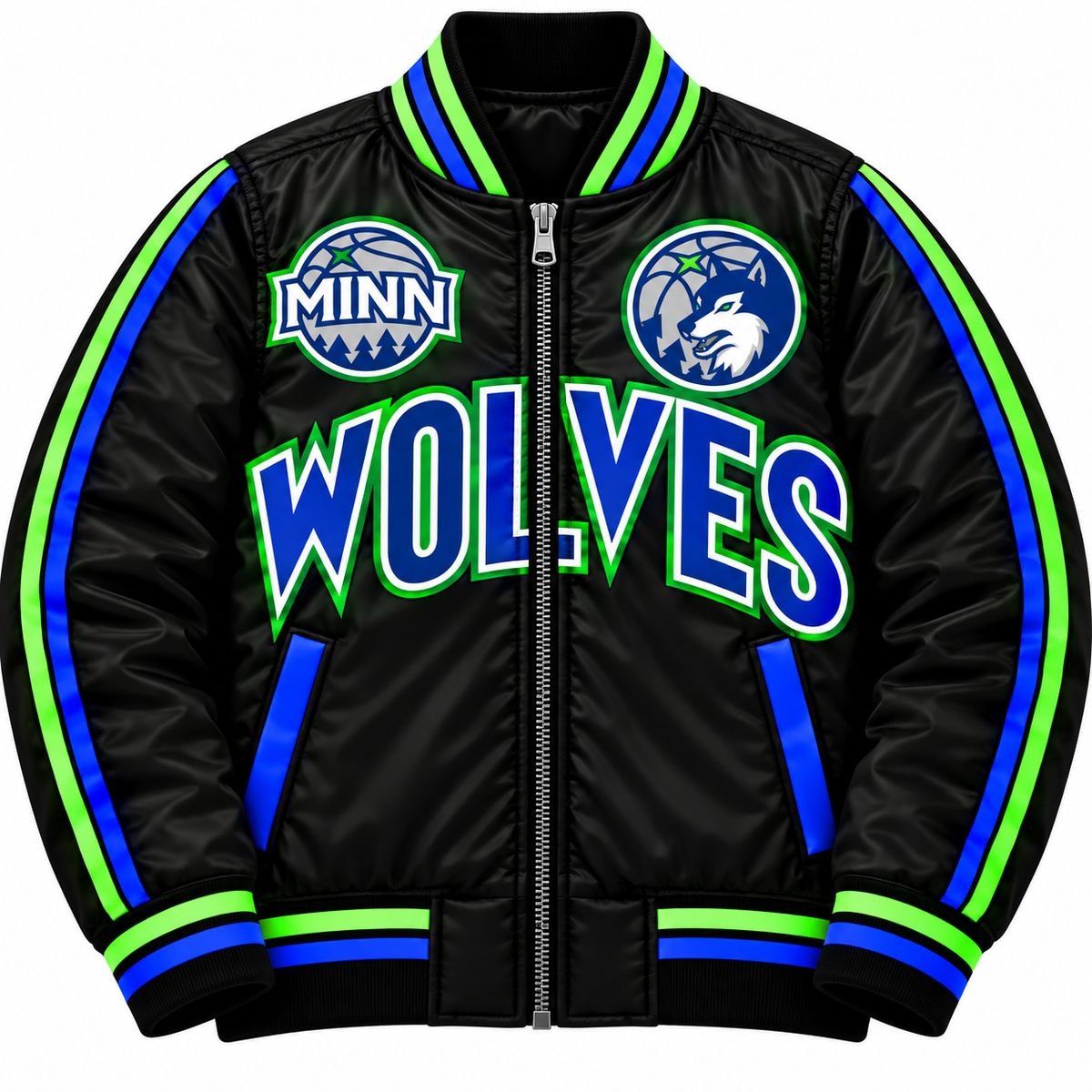 Kids Boys Timberwolves Bomber