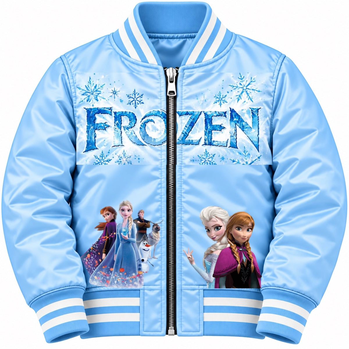 Kids Girls Frozen Bomber