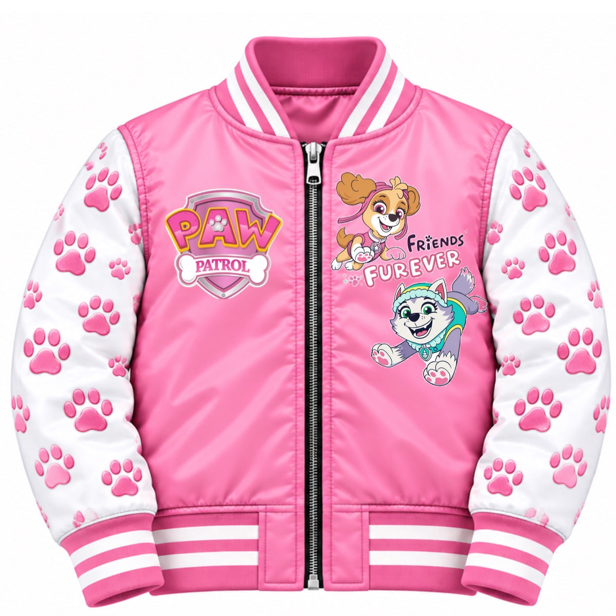 Kids Girls Skye Patrol Bomber