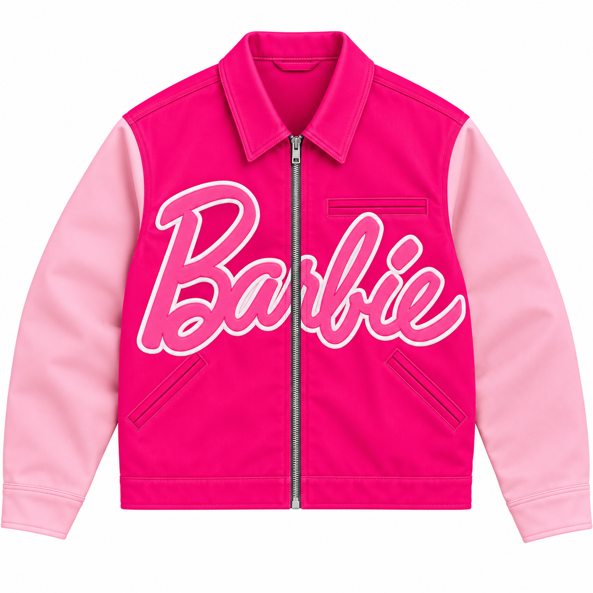 Kids Girl Barbie World Canvas Jacket