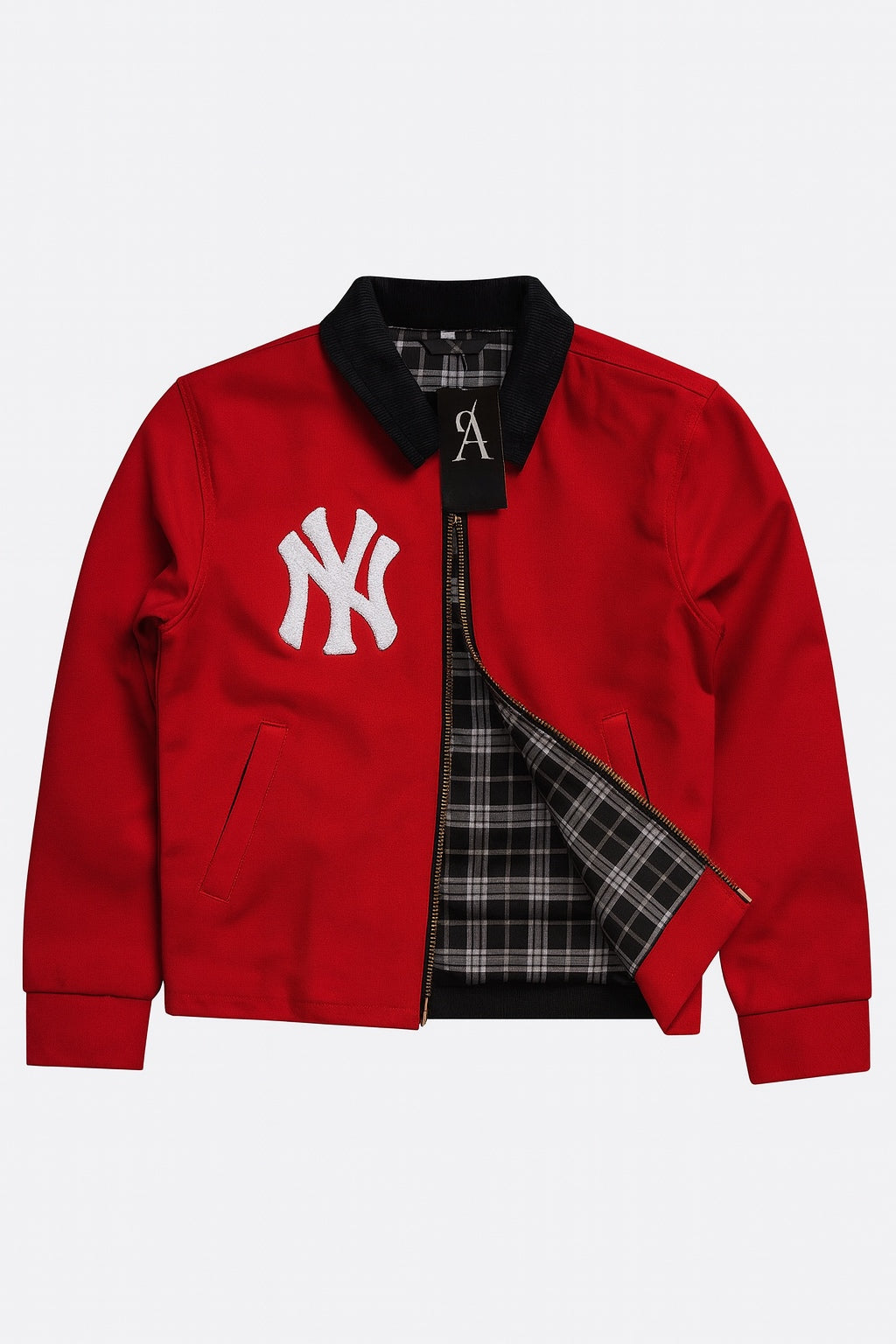 Kids Yankees red vel Jacket