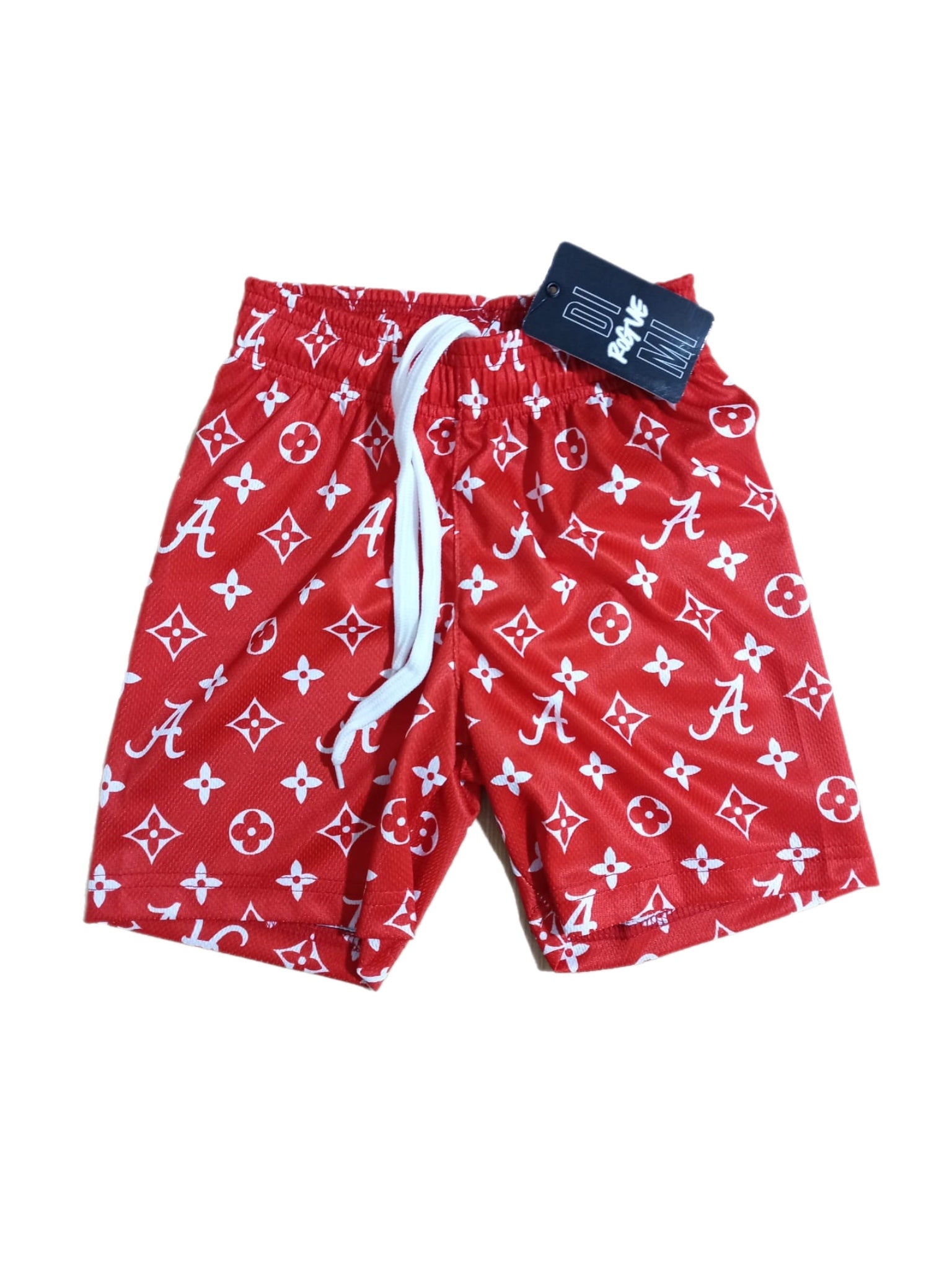 Kids Red A Shorts