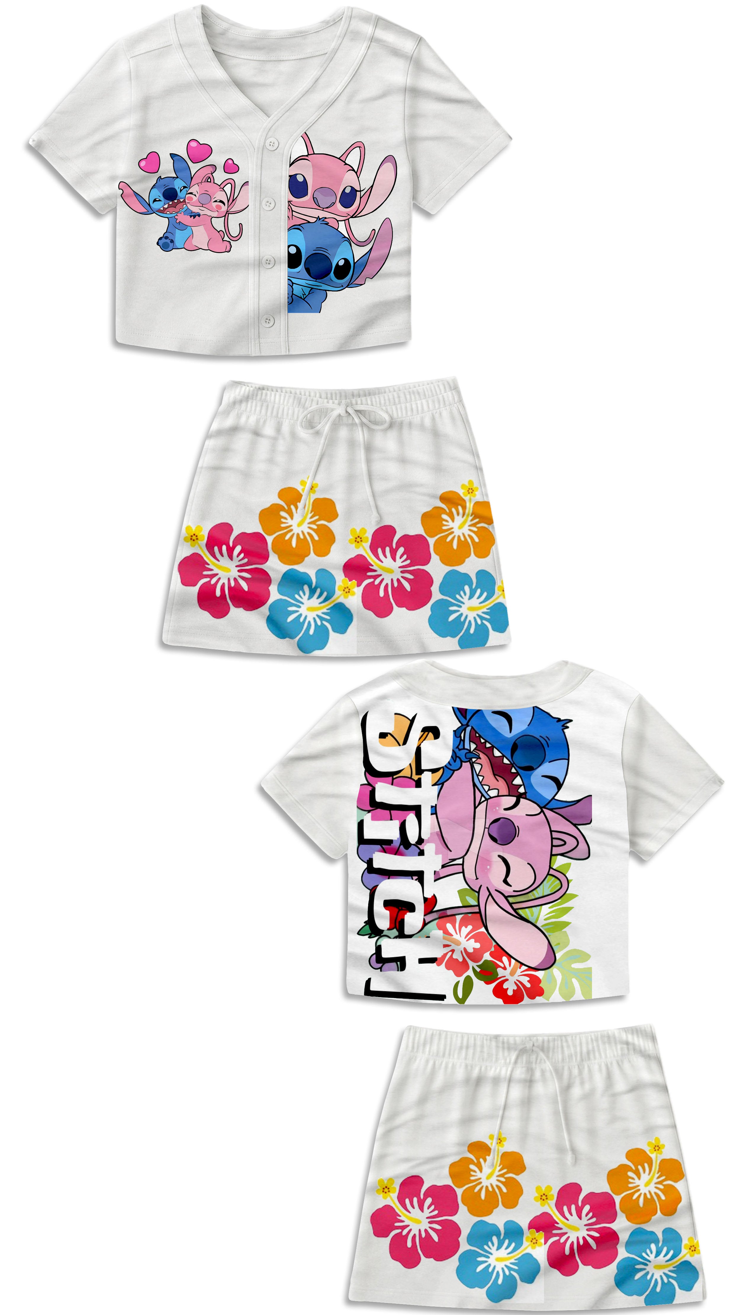 Girls lilo and stitch set