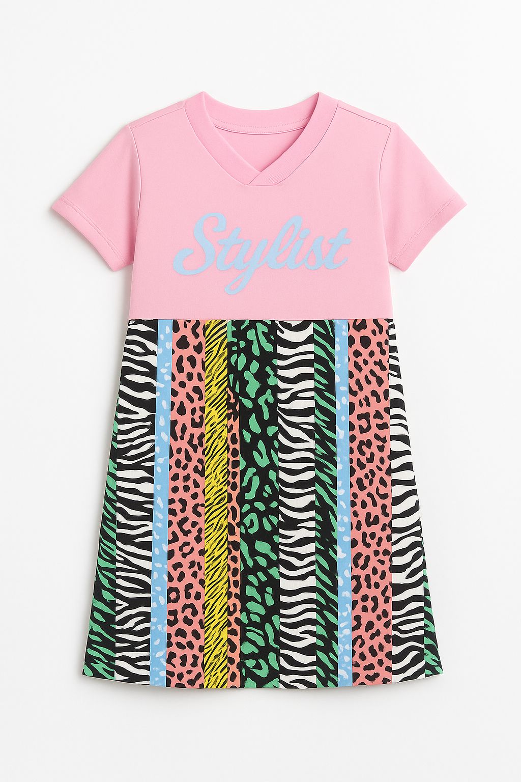 Kids Stylist Animal Print Dress