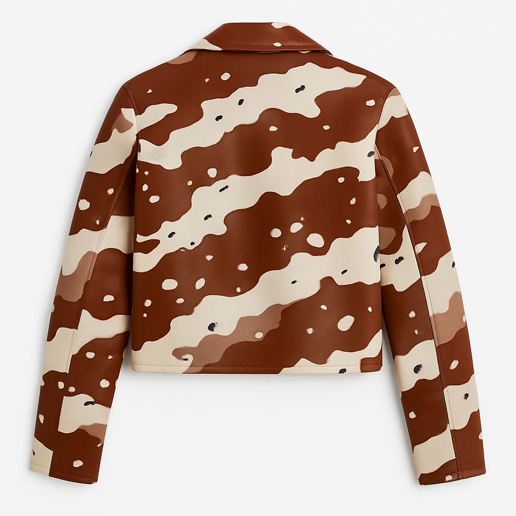 Kids Desert Camo  Biker Jacket