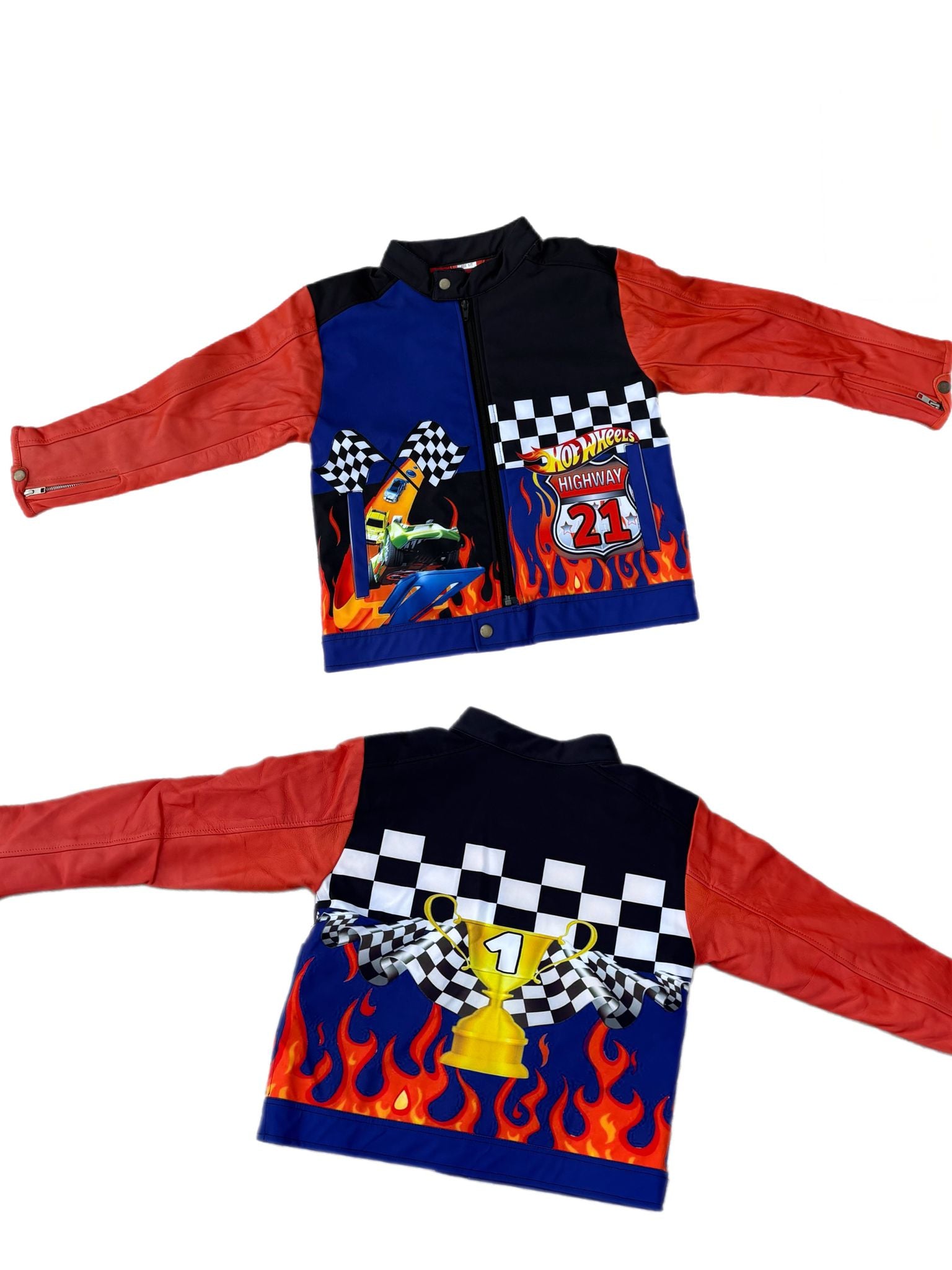 Kids Hotwheels Leather