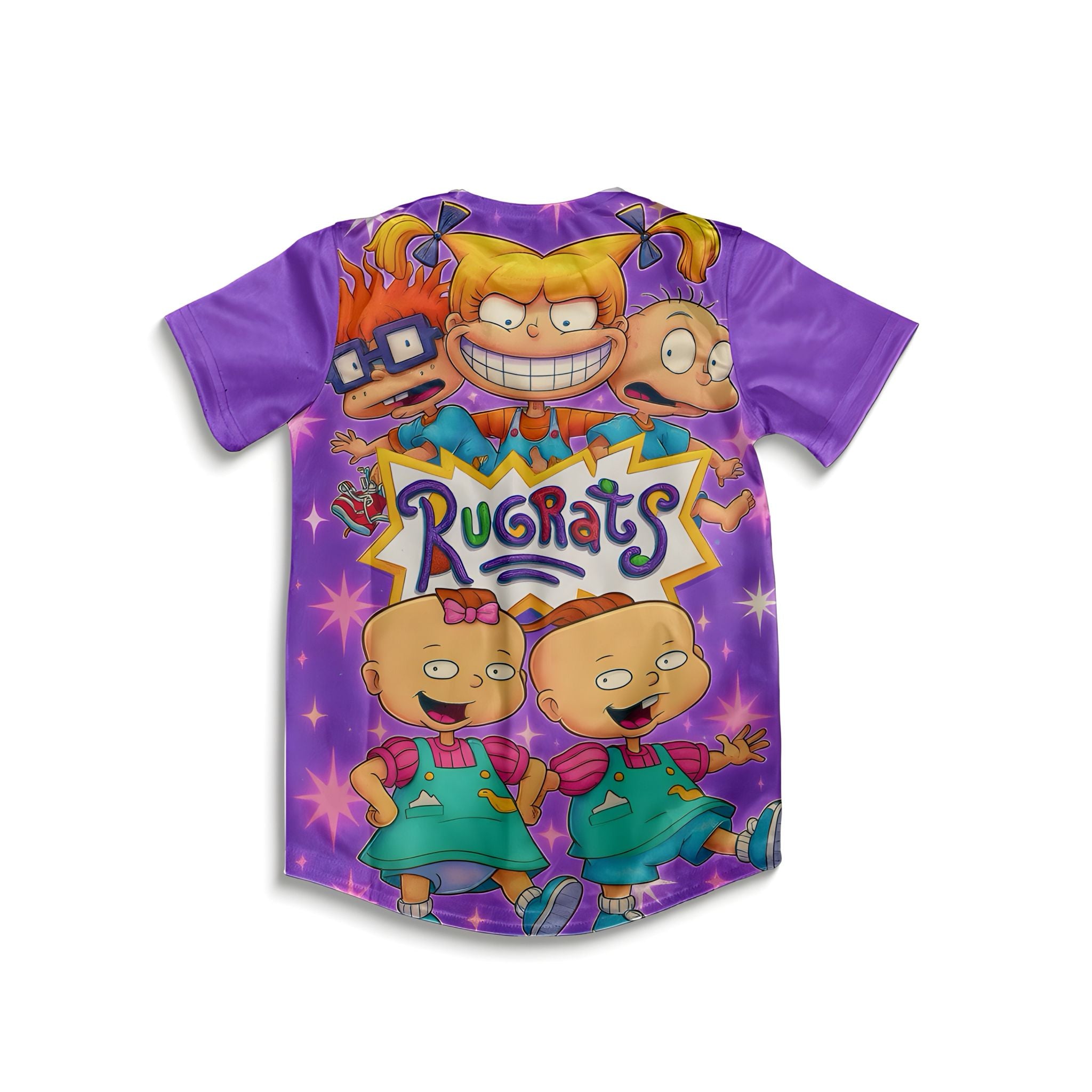 Kids Girls rule Rugrats baseball jersey