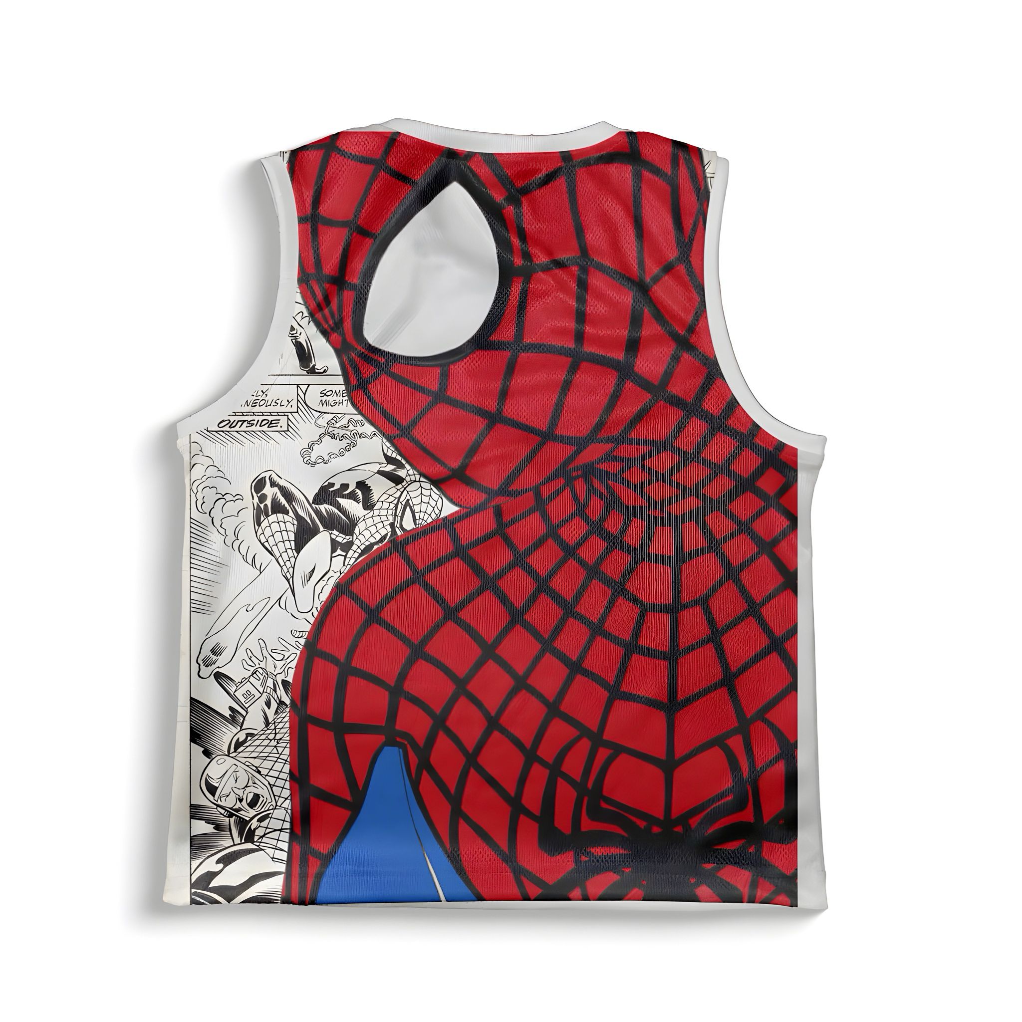 Kids Spider-Man comic Baskeball jersey