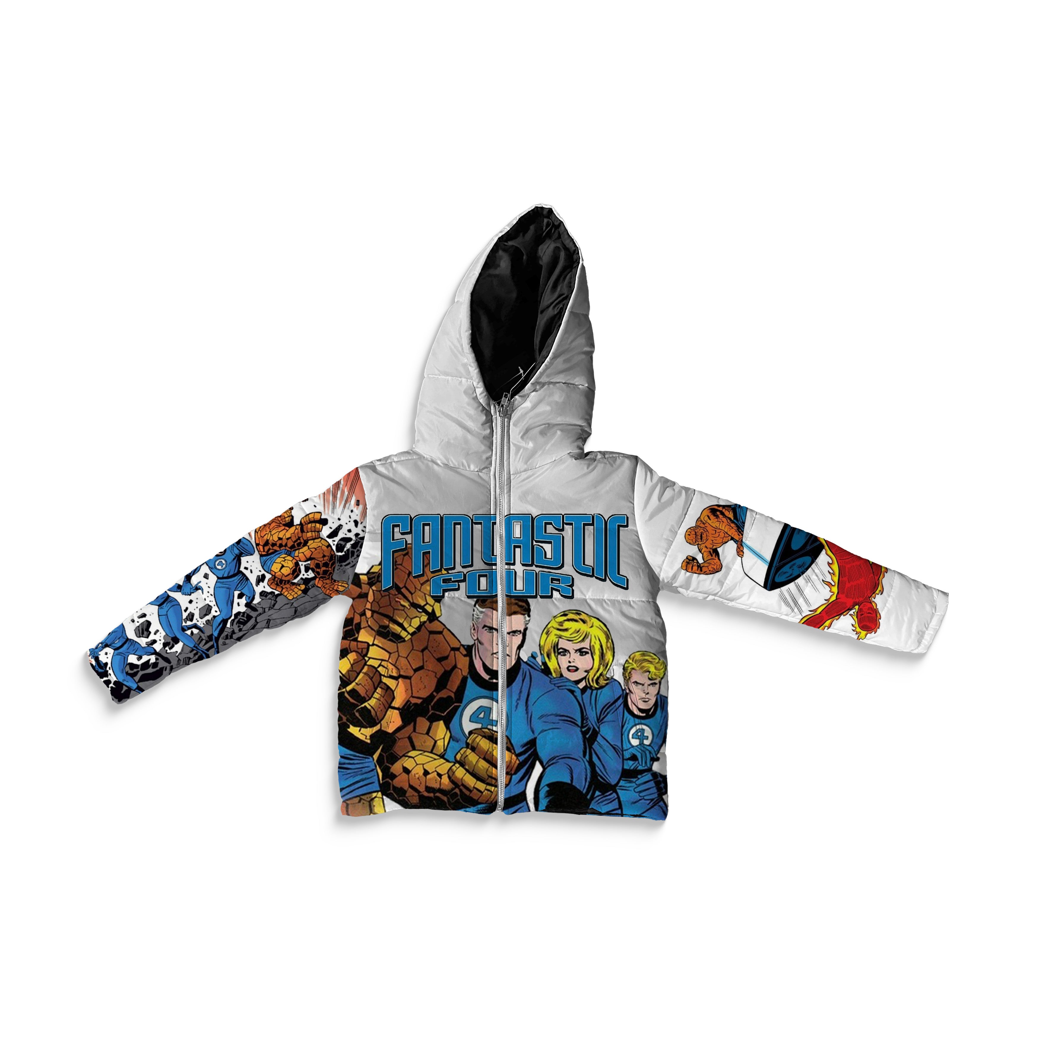 Kids Fantastic 4 Puffer Jacket