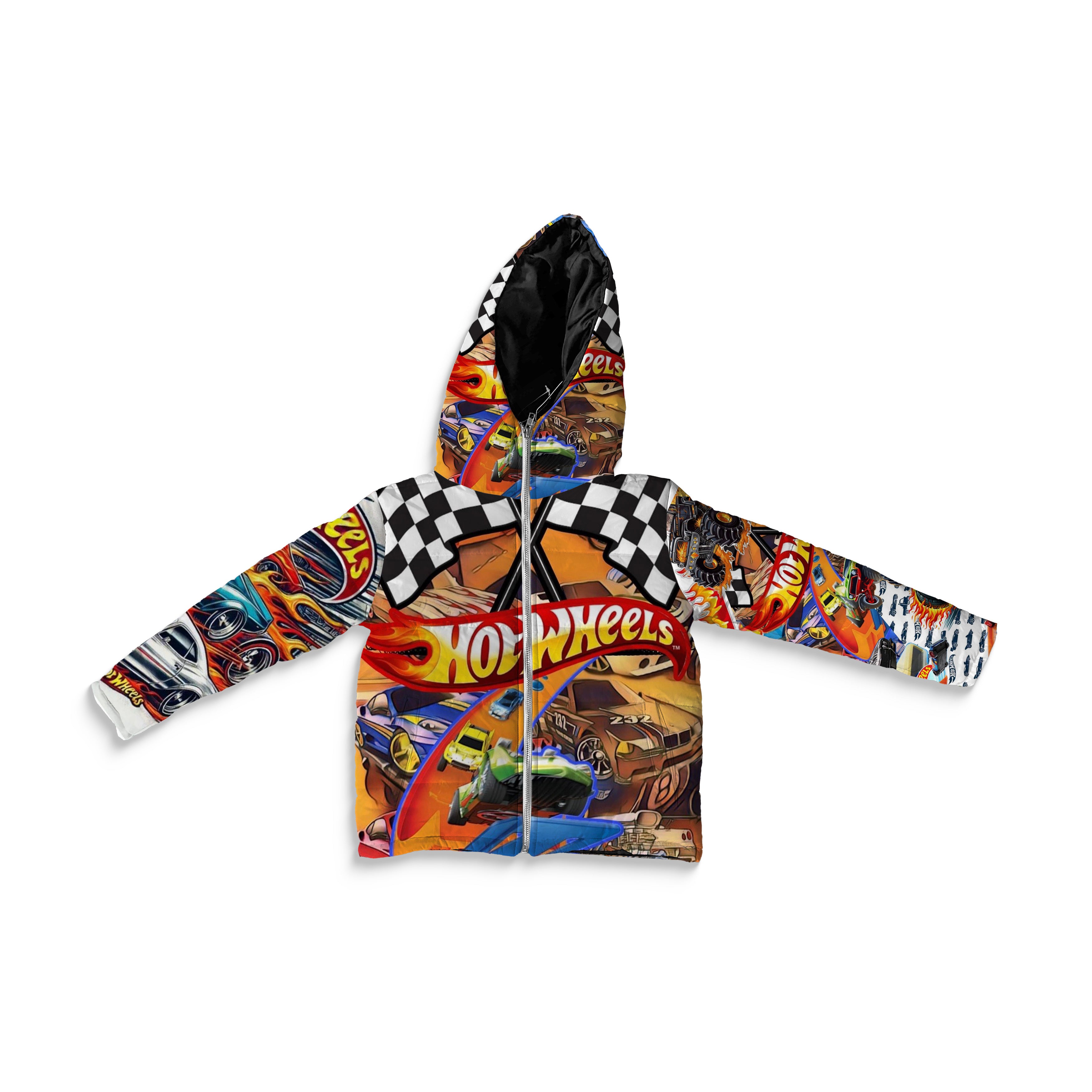 Kids Hotwheels Monster Truck Puffer