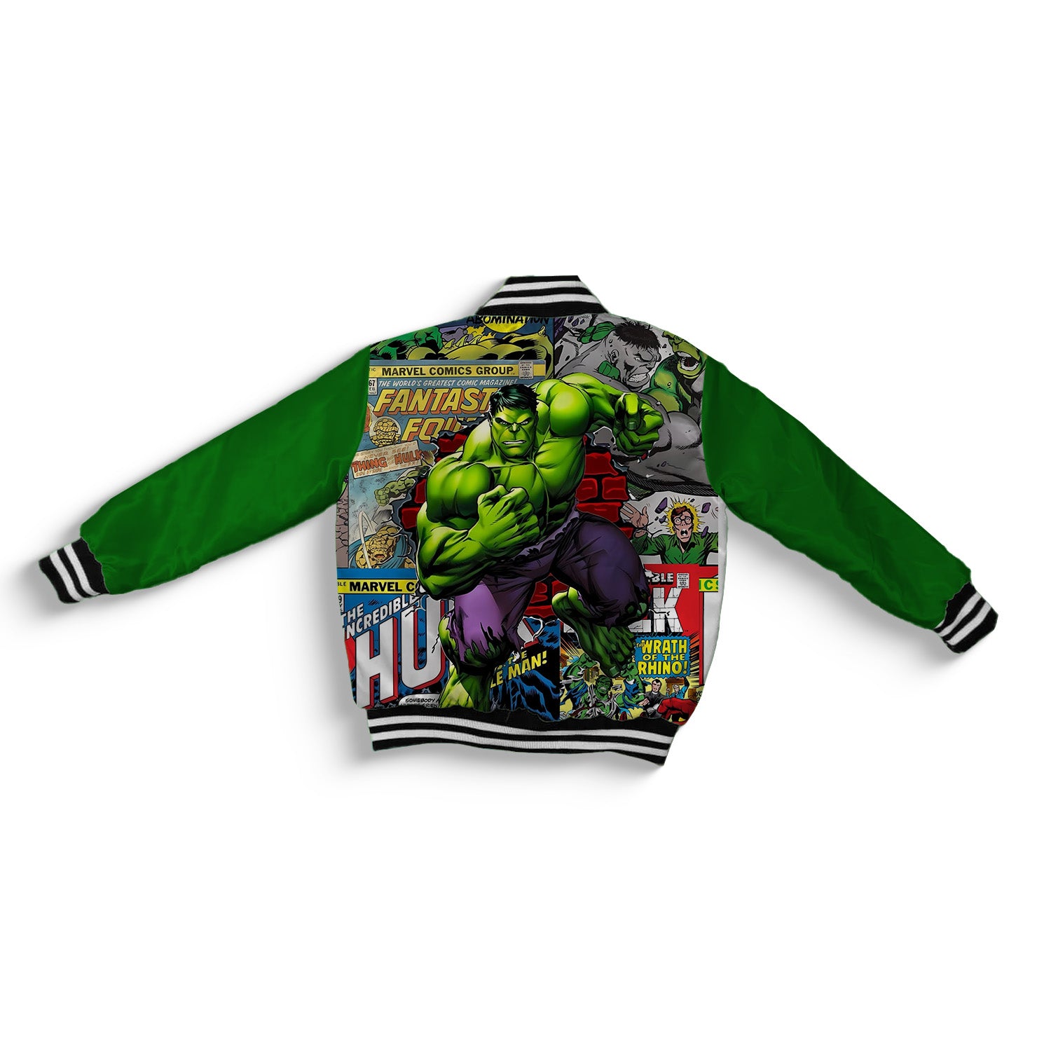 Kids The Incredible Hulk Bomber Jacket
