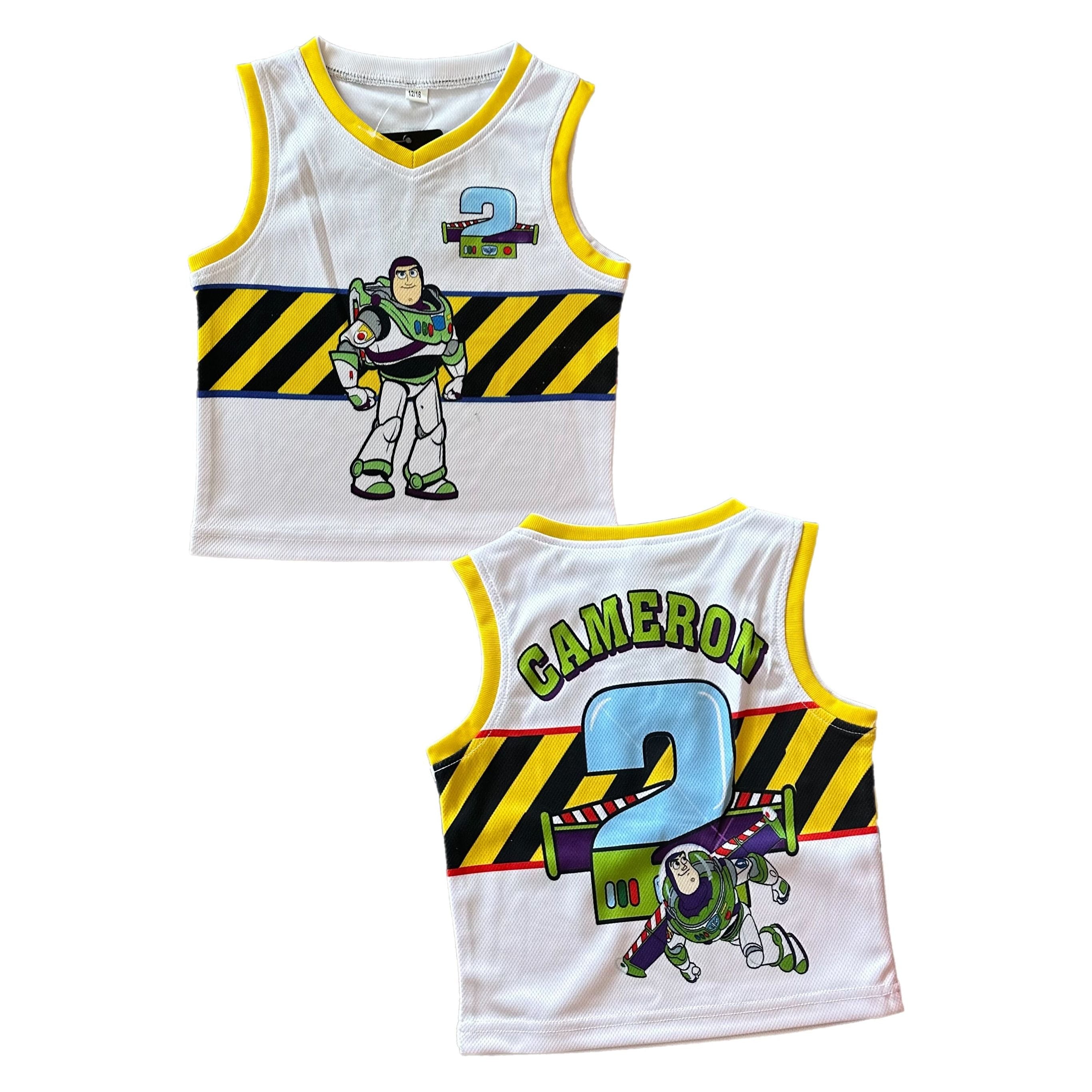 Kids buzz basketball jersey
