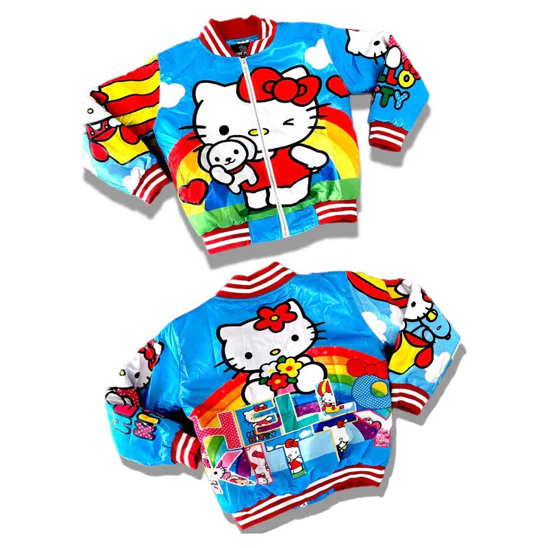 Women hello kitty Bomber