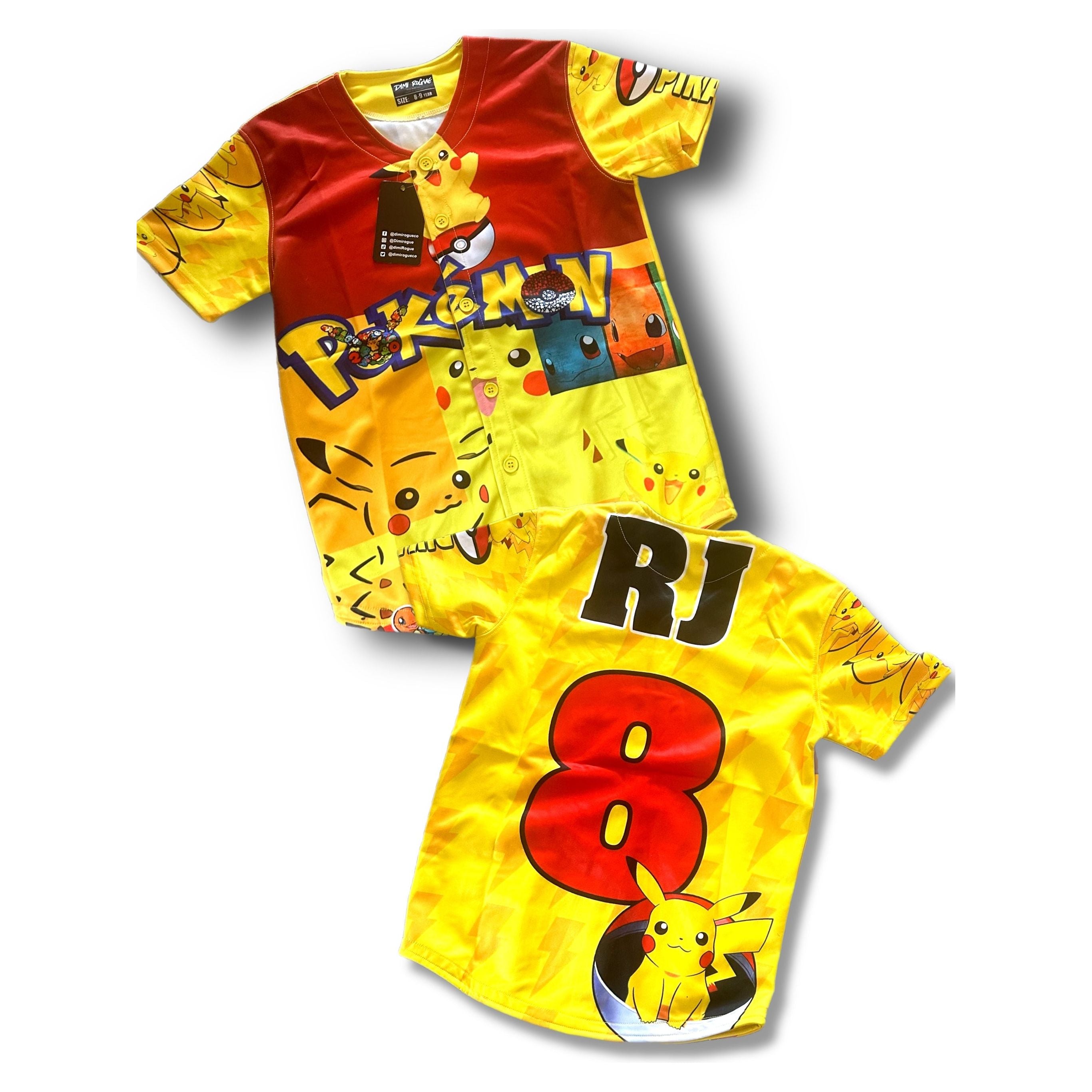 Kids Pokemon jersey