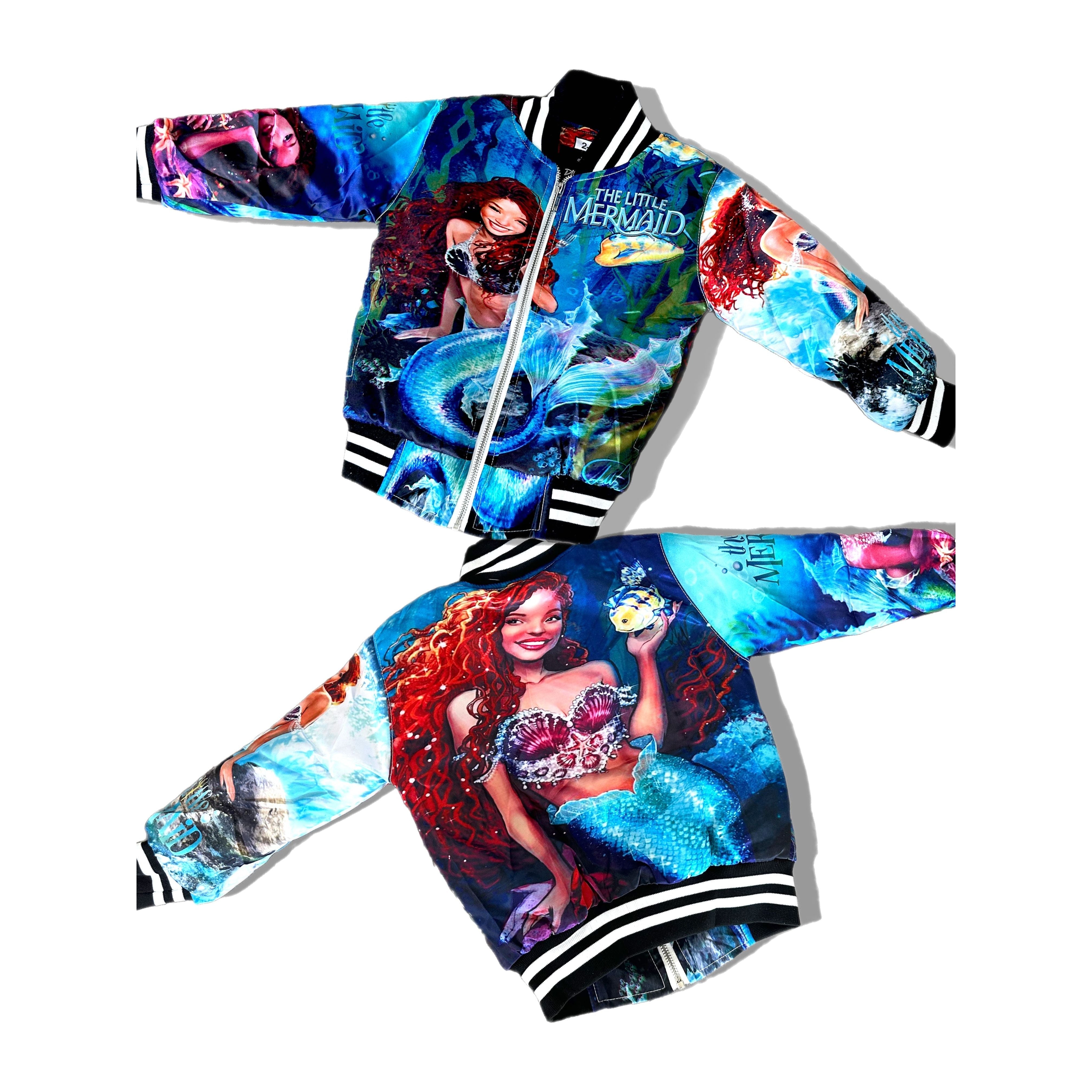 Women Halle mermaid Bomber