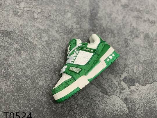 LV Trainer Sneaker in Green