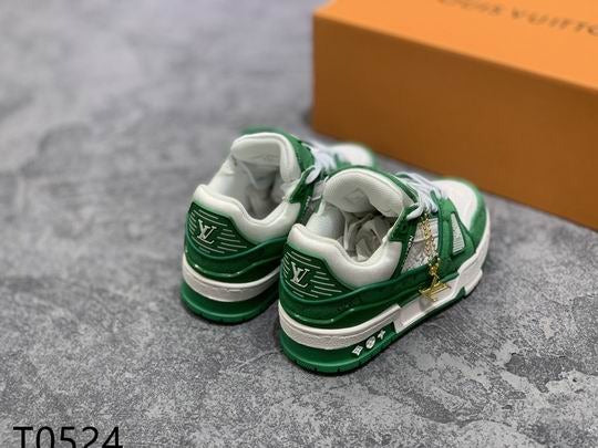 LV Trainer Sneaker in Green