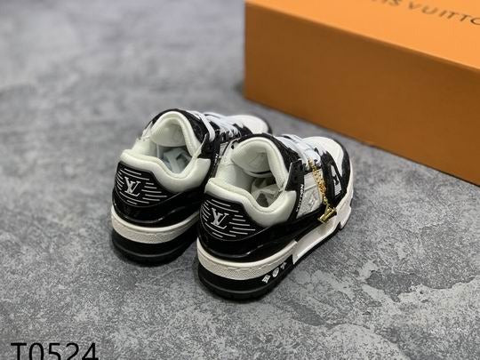 LV Trainer Sneaker in Black