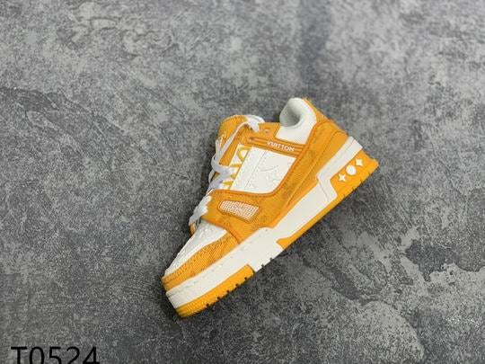 LV Trainer Sneaker in Yellow