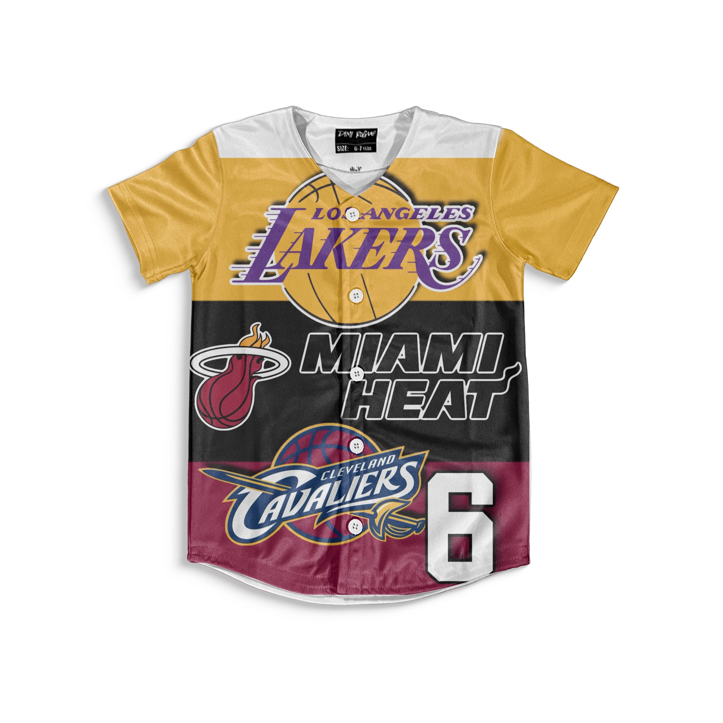 Kids LBJ 23 Baseball Jersey