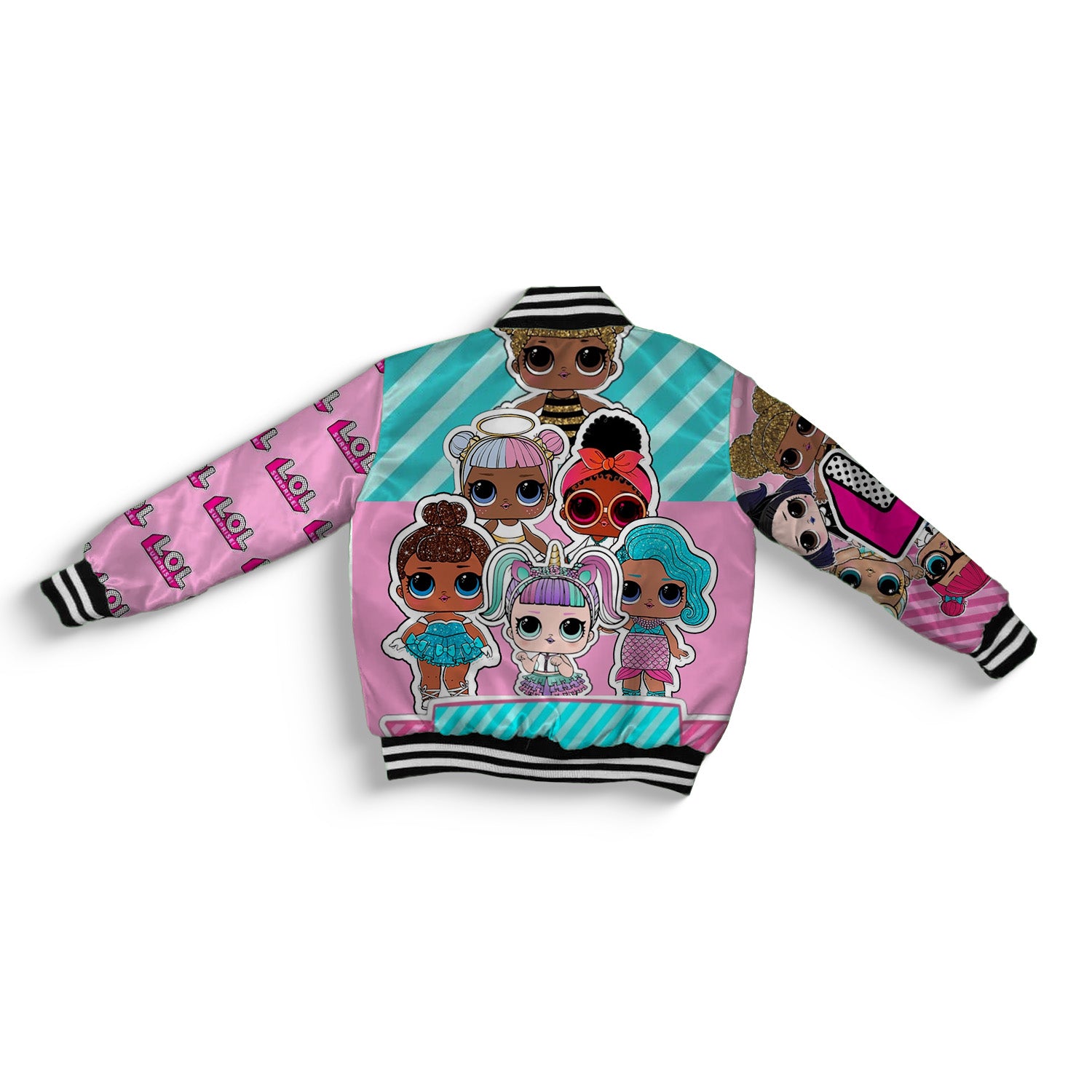 Kids Girls Lol Doll Surprise! Bomber Jacket