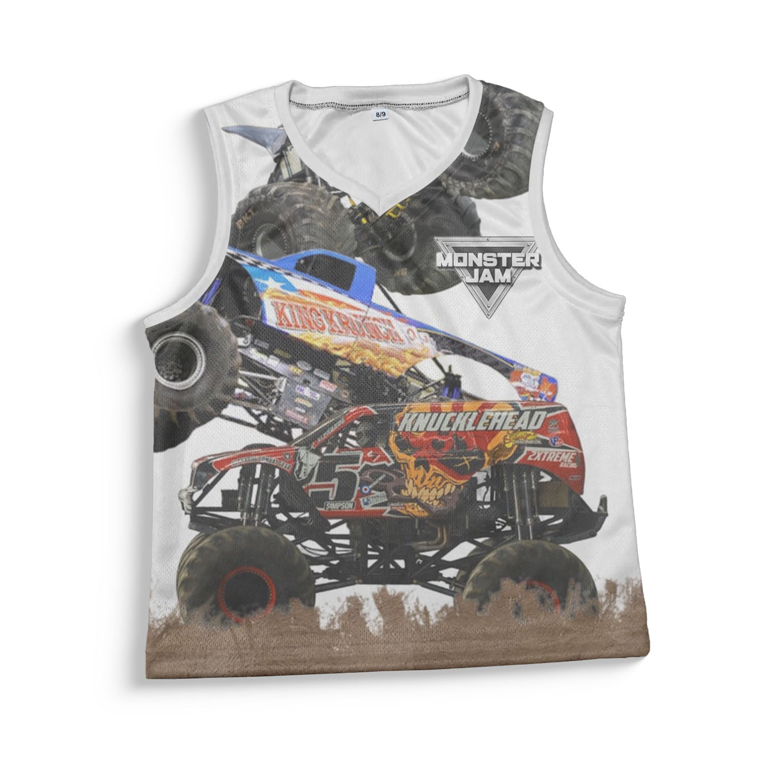 Kids Unlimited Monster Jam Baseball Jersey