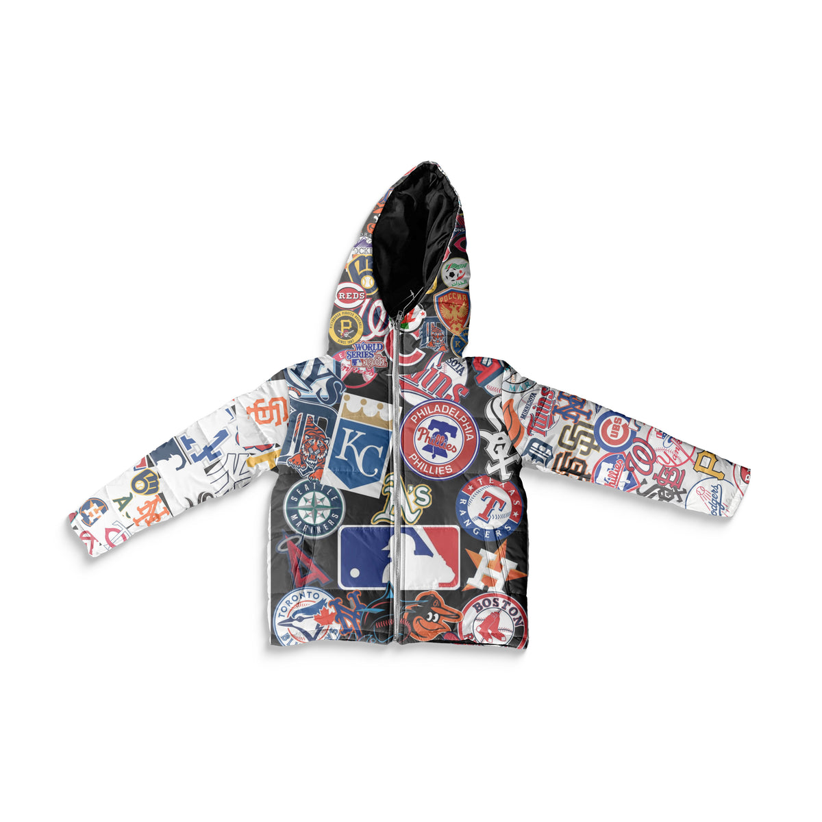 Kids i Love Baseball Puffer