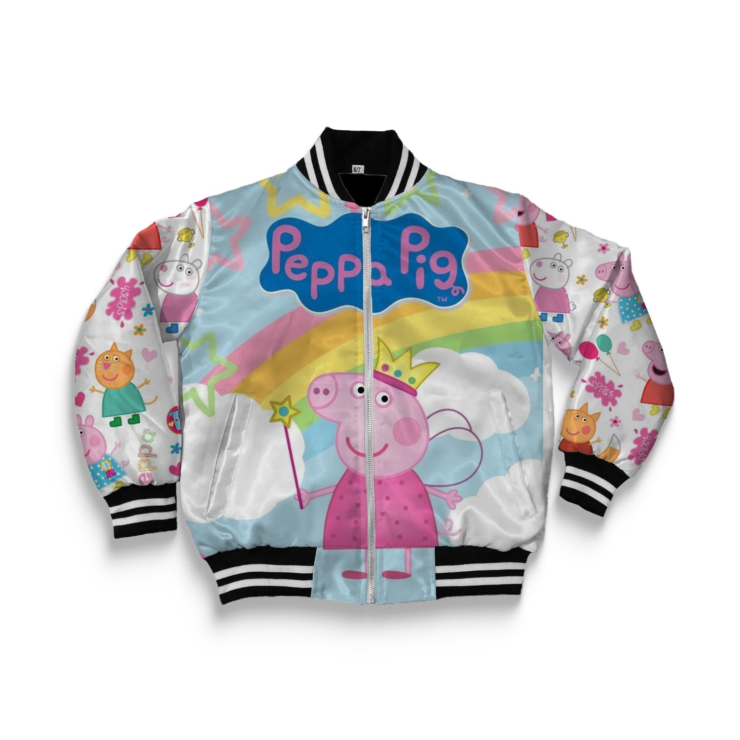 Kids Peppa Pig Bomber Jacket