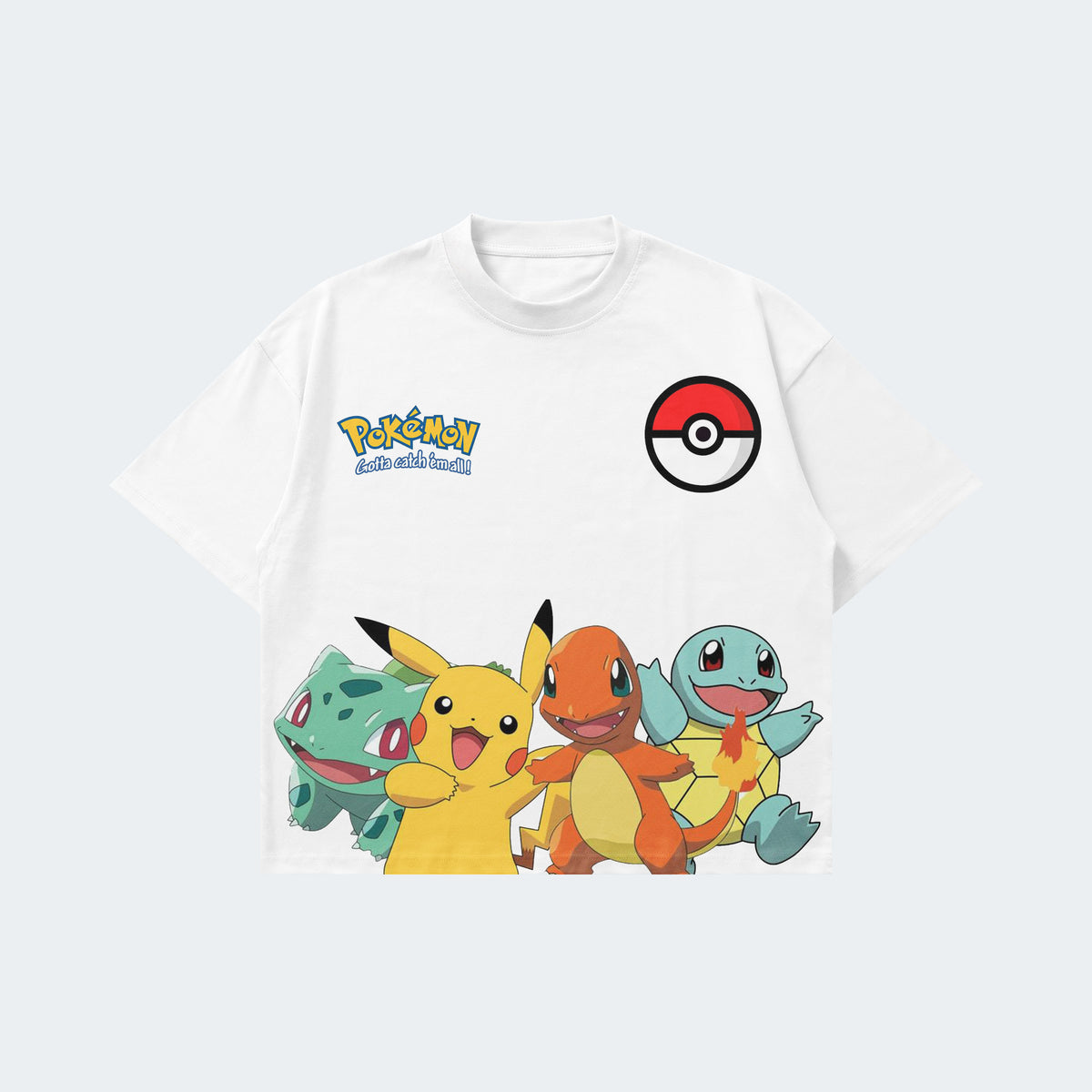 Kids Pokemon Boxy fitted T-shirt