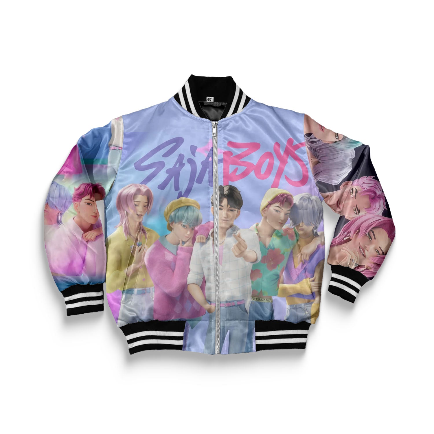 Kids KPOP Saja Boys Bomber Jacket