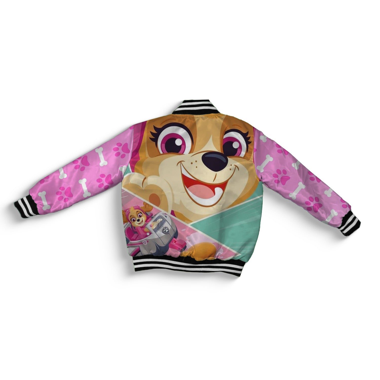 Kids Girls Skye Paw Patrol Bomber