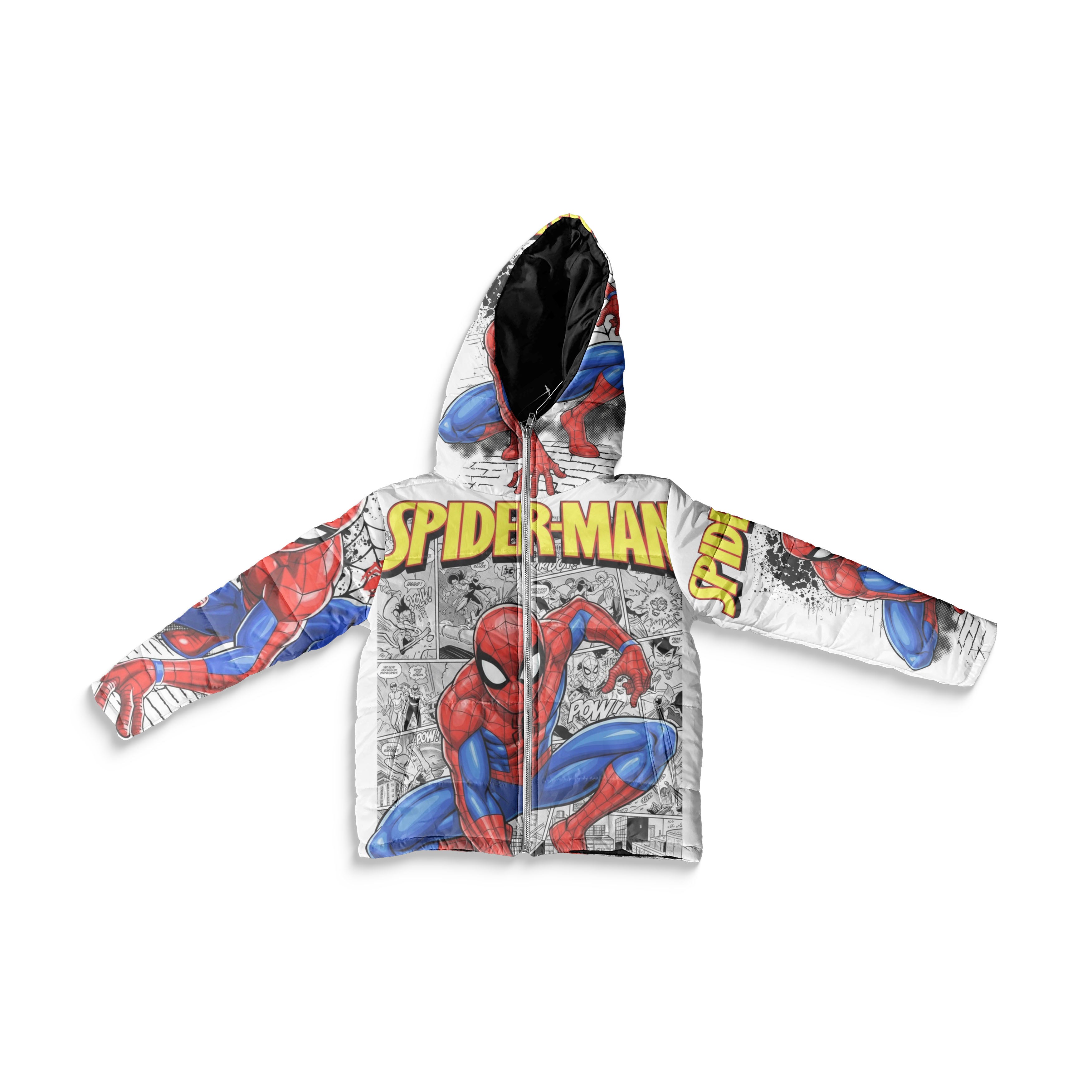 Kids Spiderman Puffer