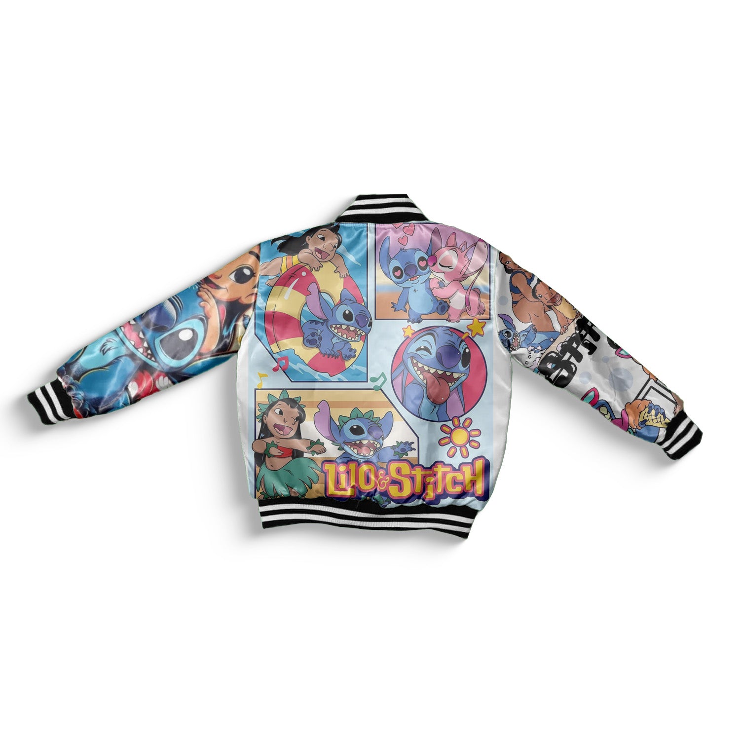 Kids Stitch Glitch Bomber