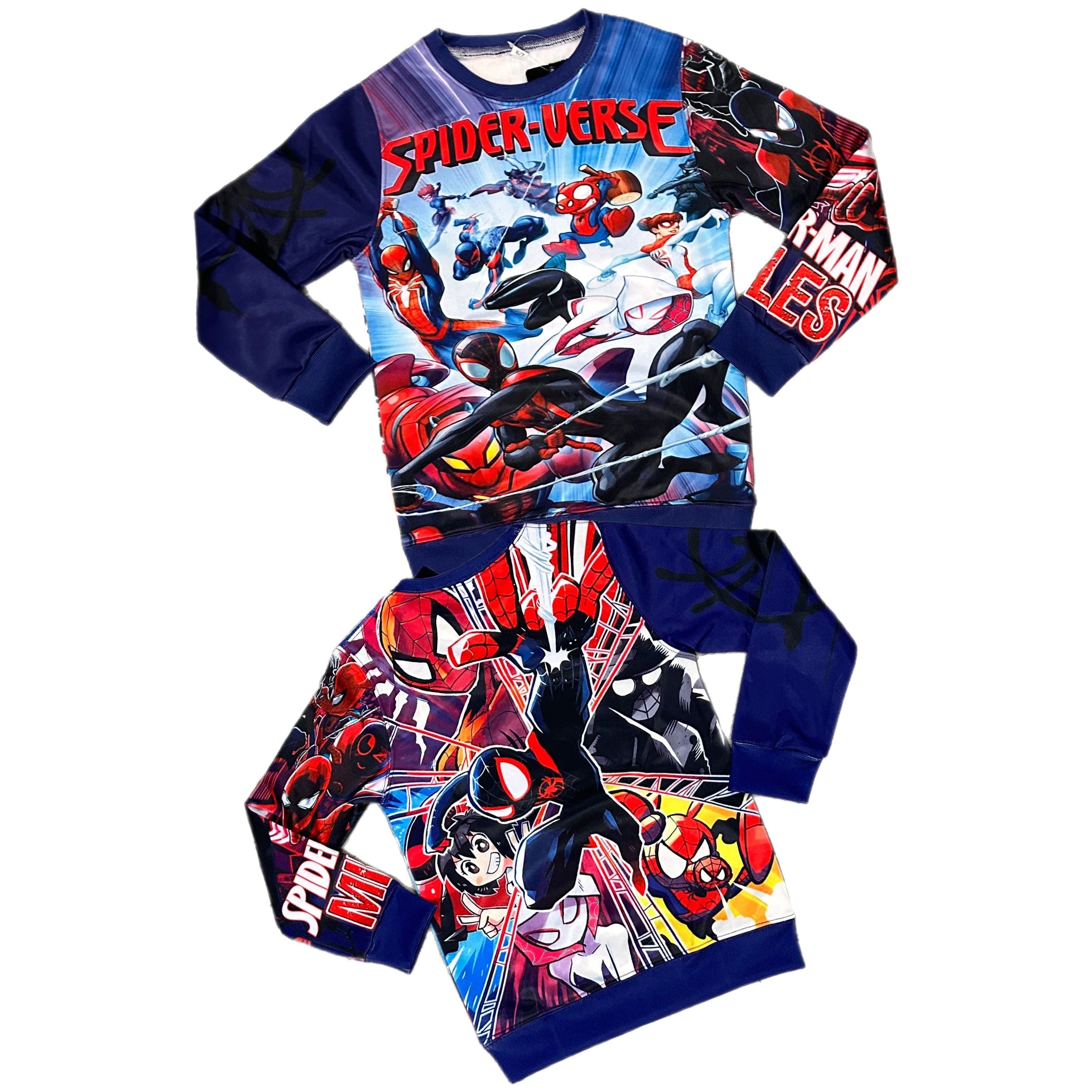 Kids spider verse sweater