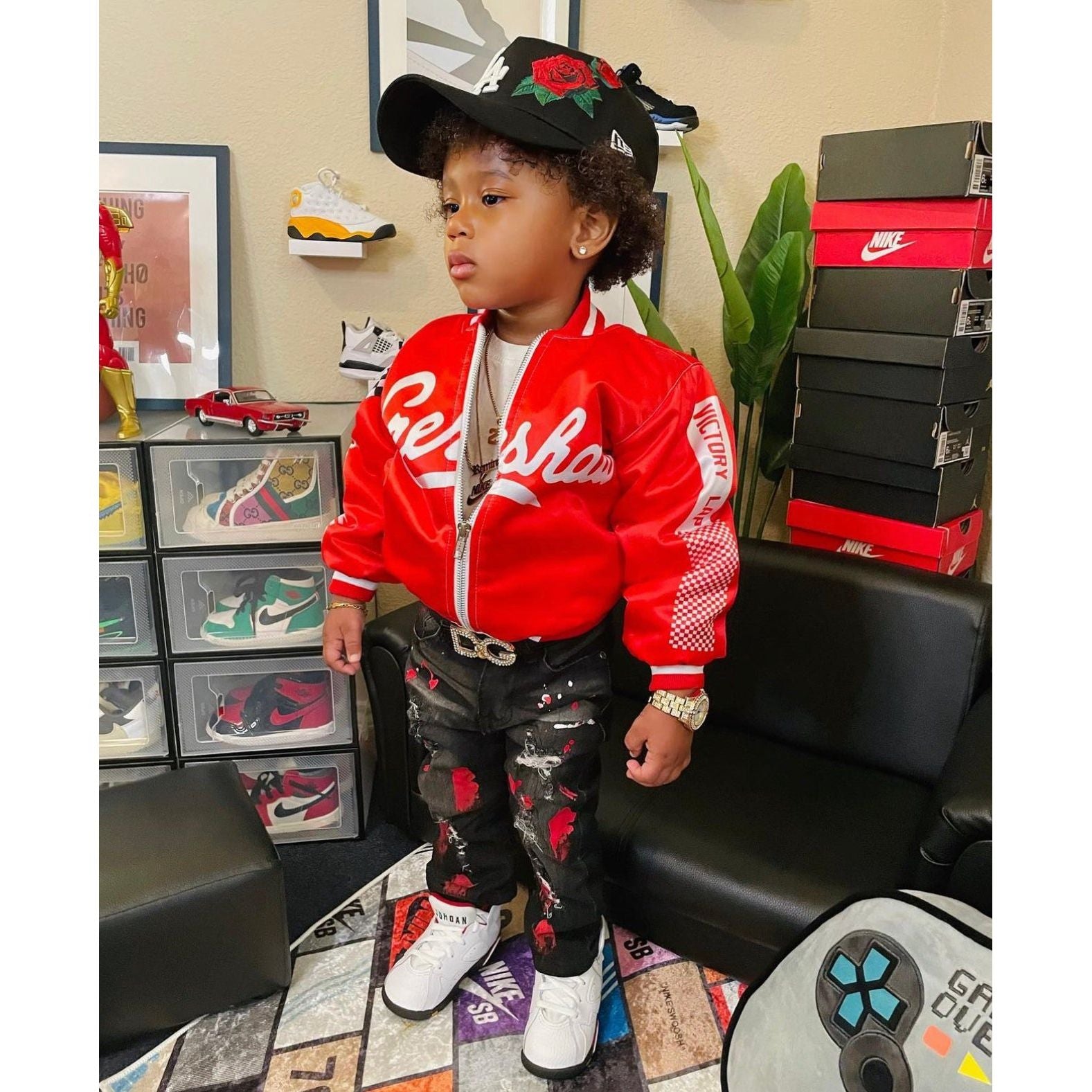 Kids Crenshaw Nipsey Bomber