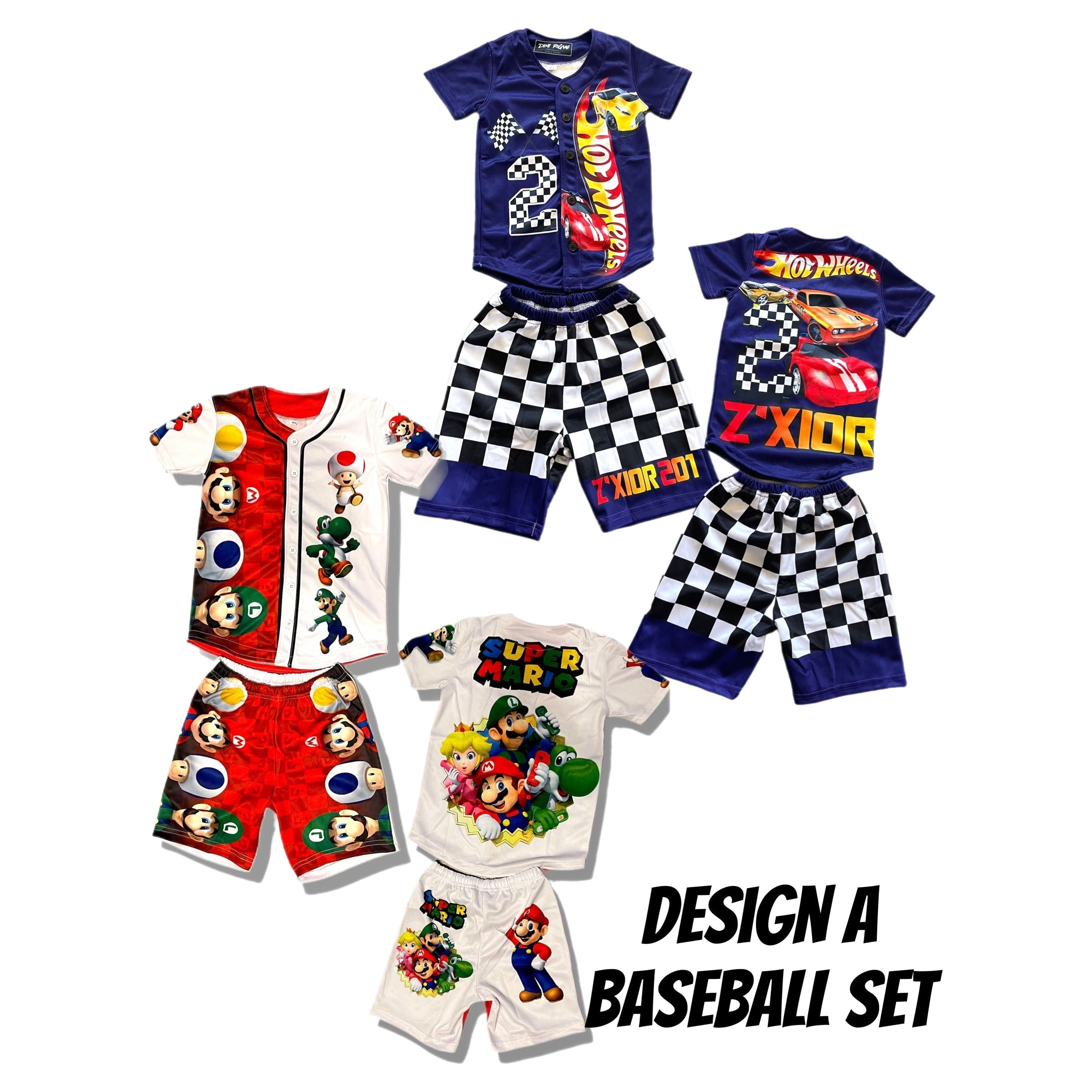 Design a baseball Shorts set